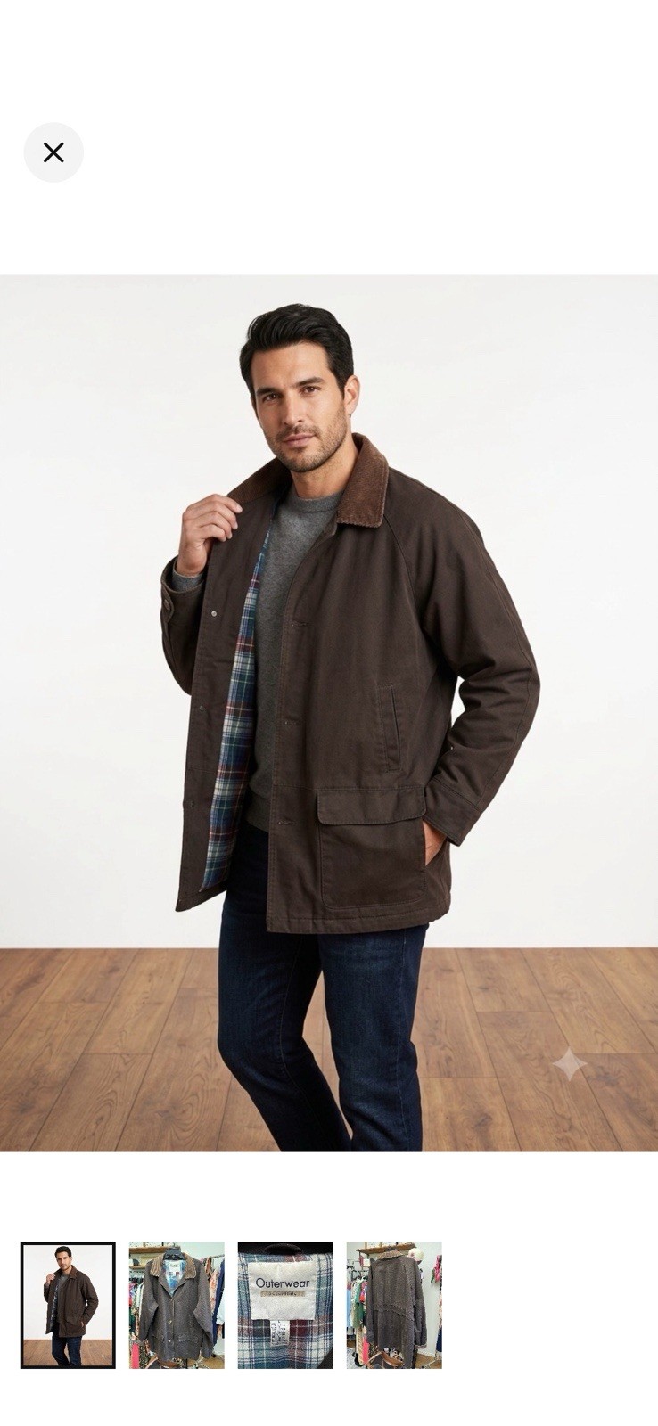 Vintage Clothing Men’s Outerwear Brand Jacket