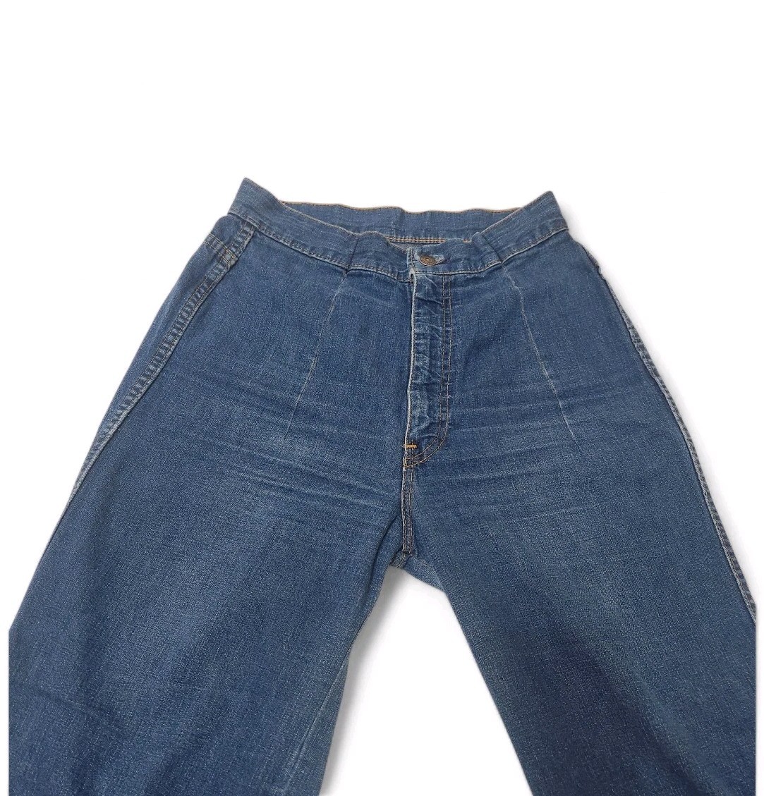 Rare Vintage 1979 Levi’s Plowboy Wide Leg Jeans 26×32 Bareback 70s Heritage