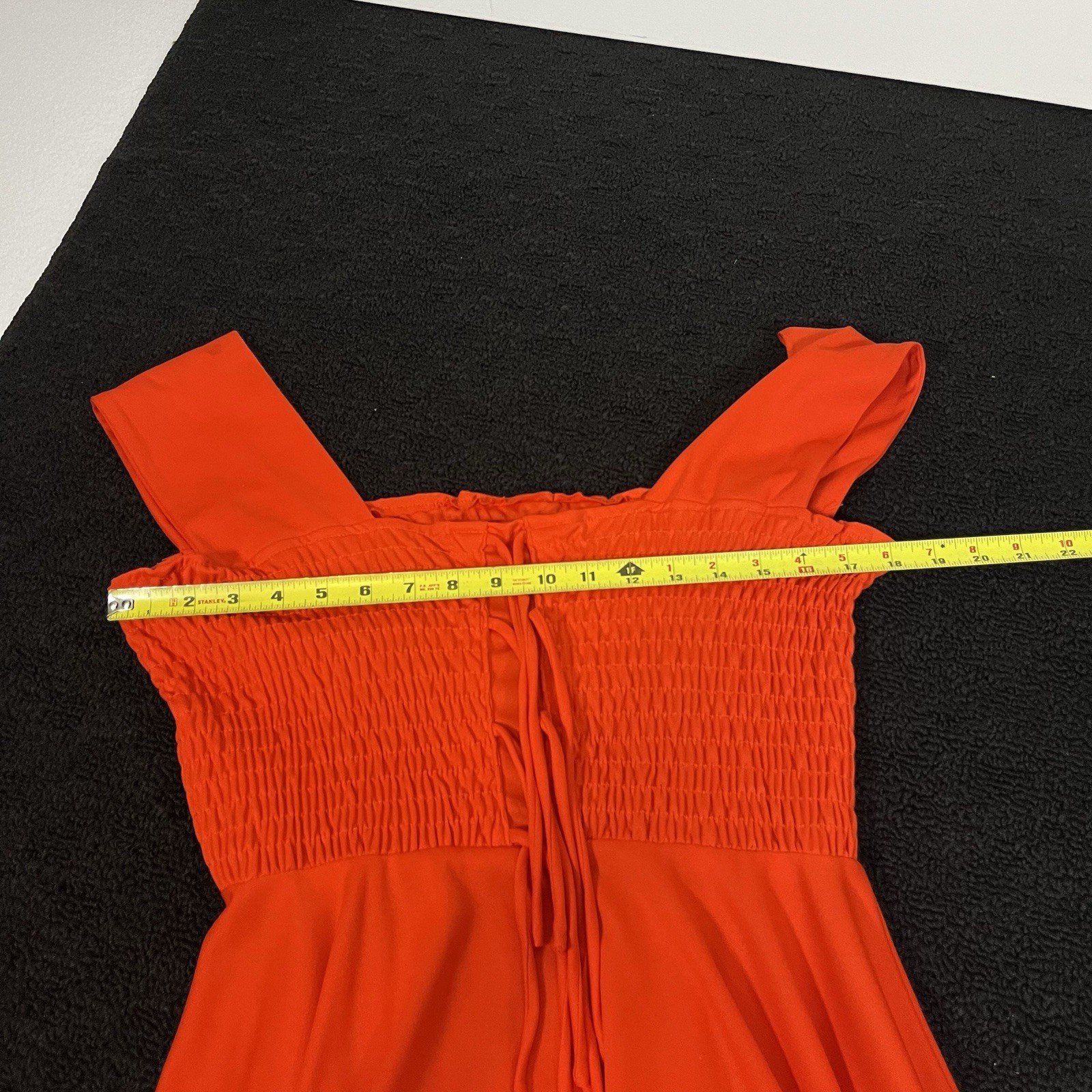 PBJ by Jerell Vintage 70s Tie Front Party Prom Dress Sleeveless Sundress sz 7