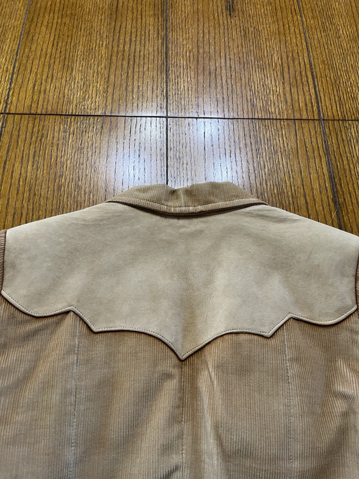 Vintage Ms Pioneer Southwest Riding Style Corduroy & Suede Blazer W-14 (0643-11)