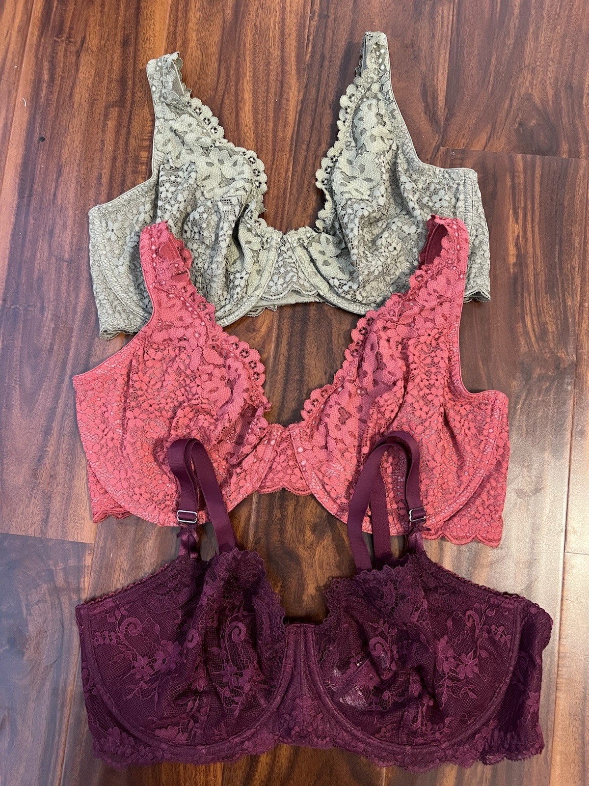 Victoria’s Secret Body By Victoria and Dream Angels Bra Bundle 38DD