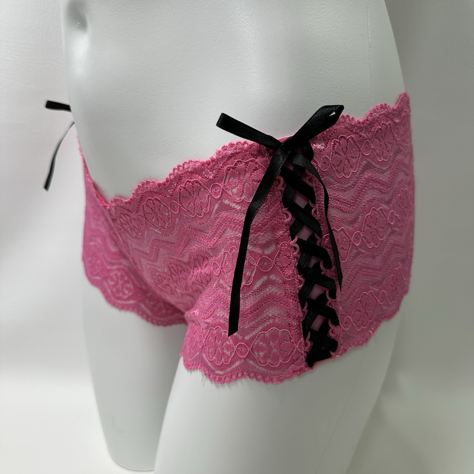 Vintage Y2K Native Intimates Lace Hipster Corset Panties Women’s Size Large 7