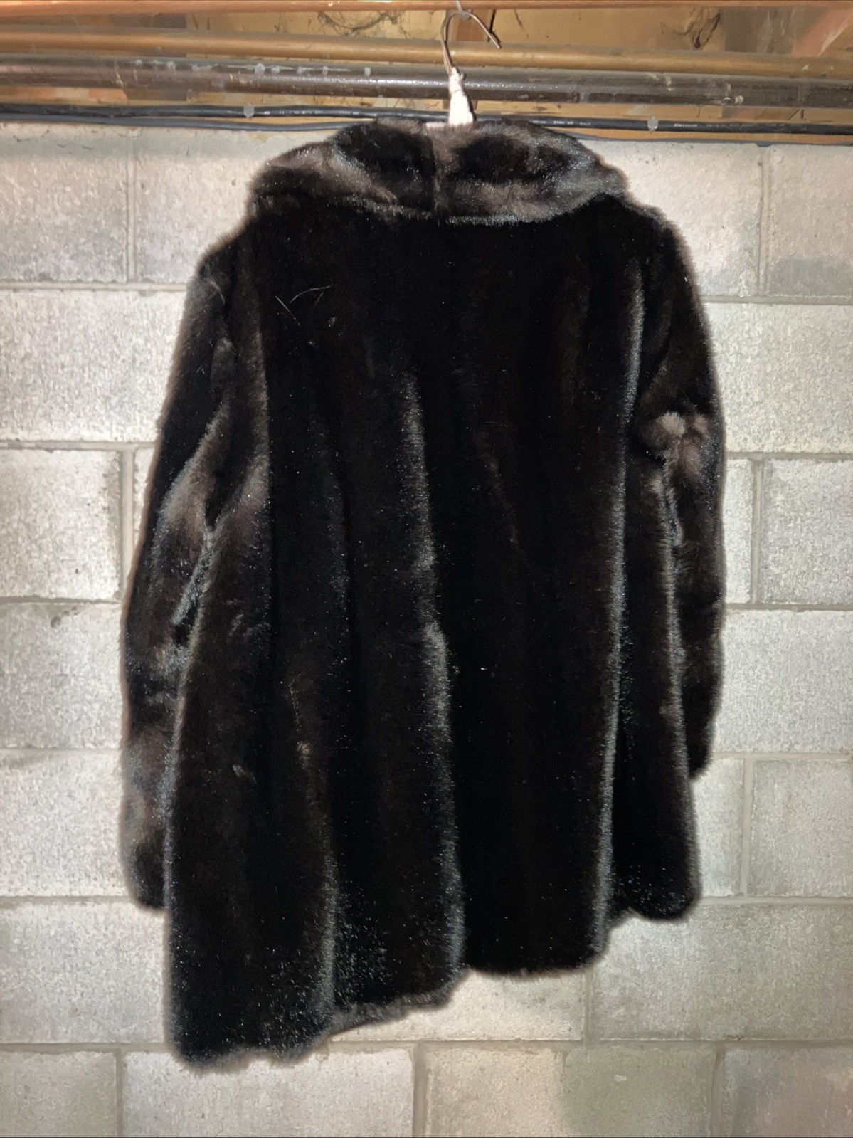 Vintage Mincara Styled by Russel Taylor”Faux Fur Coat M Lined Chic Vintage Luxe