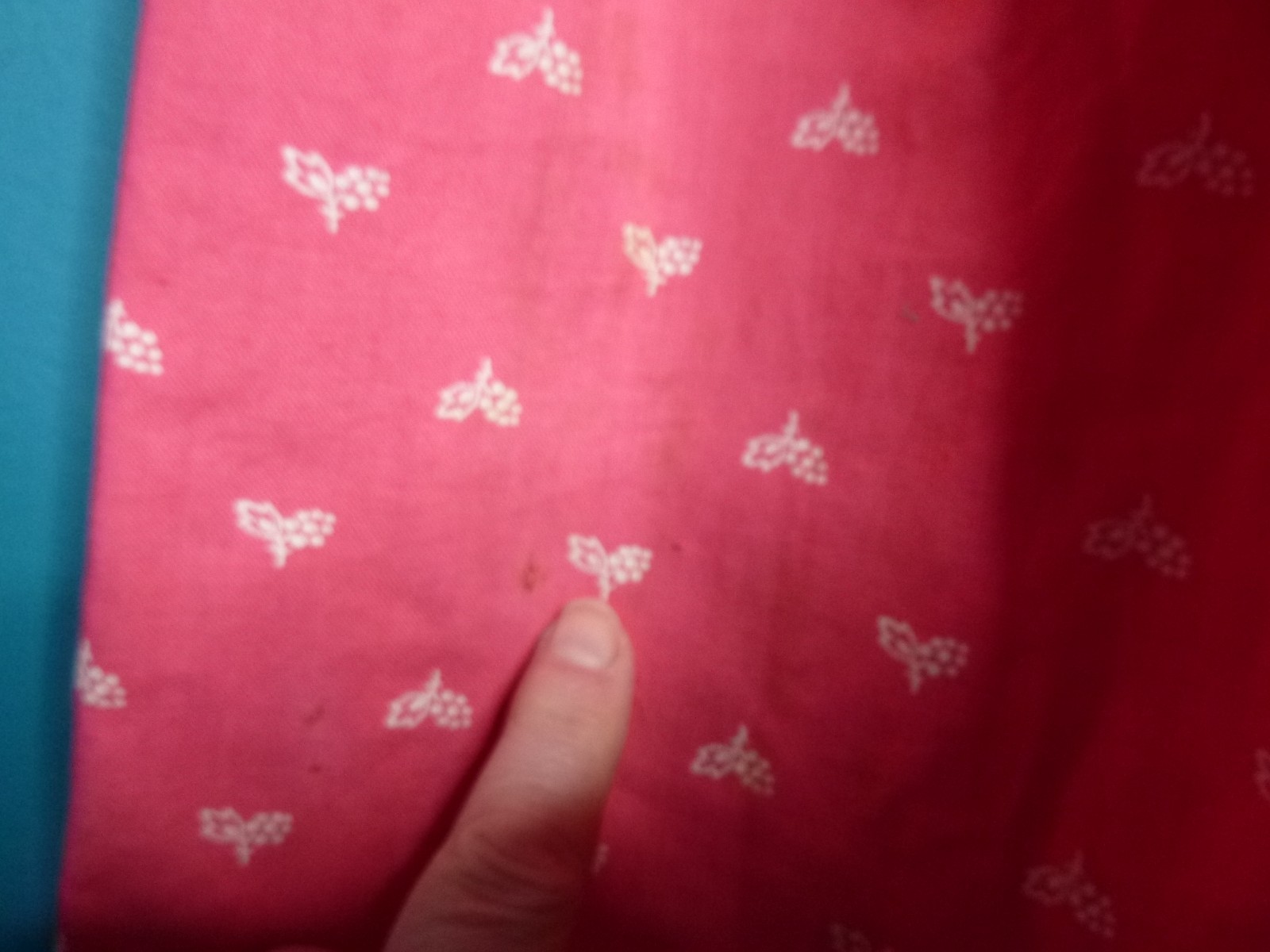Vtg 40s Lanz of Salzburg Bavarian Cotton Traditional Drindl Pink White Sz S
