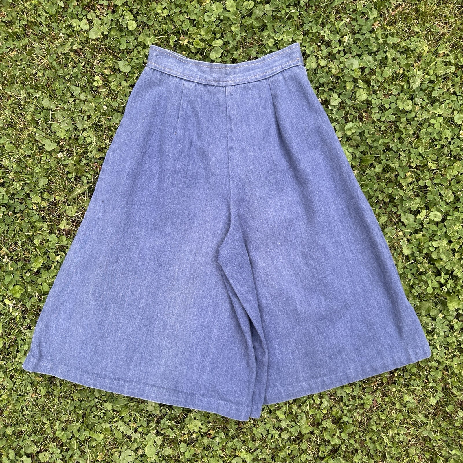 Vintage Womens Shorts Lot Denim Side Zip 30s 50s 60s 70s XS S M
