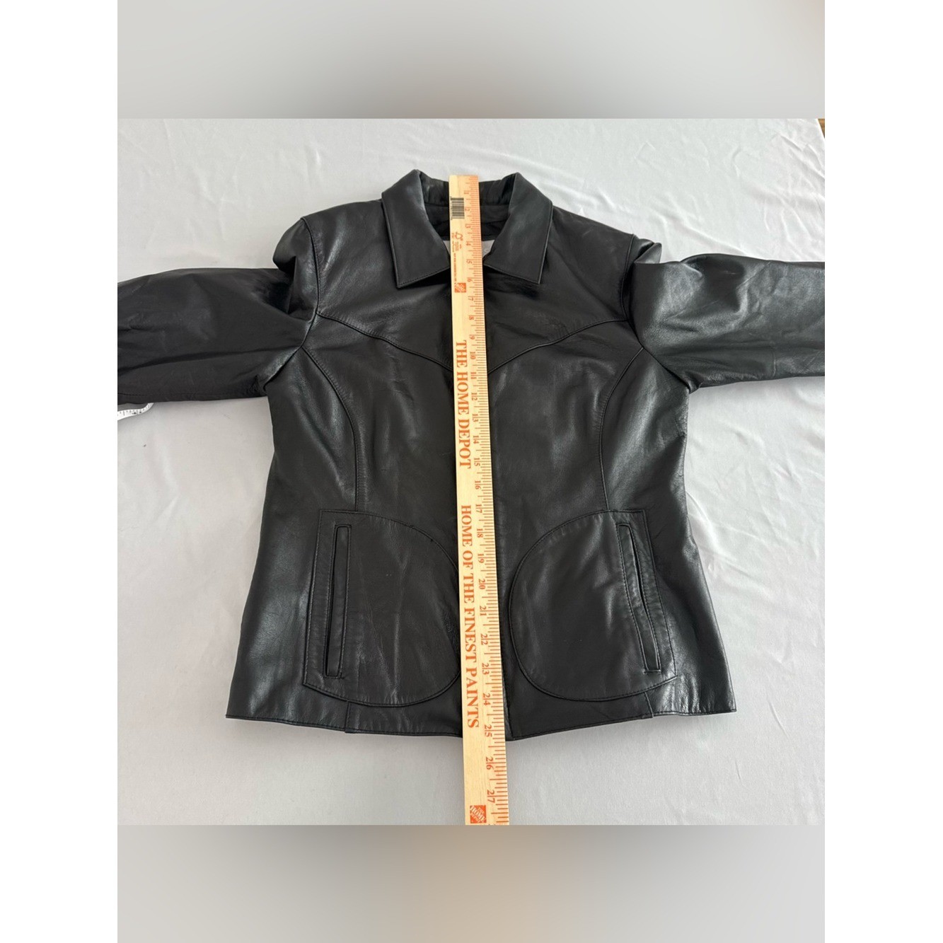 Vintage Wilsons Leather Maxima Ladies Jacket 100% Leather Medium Black