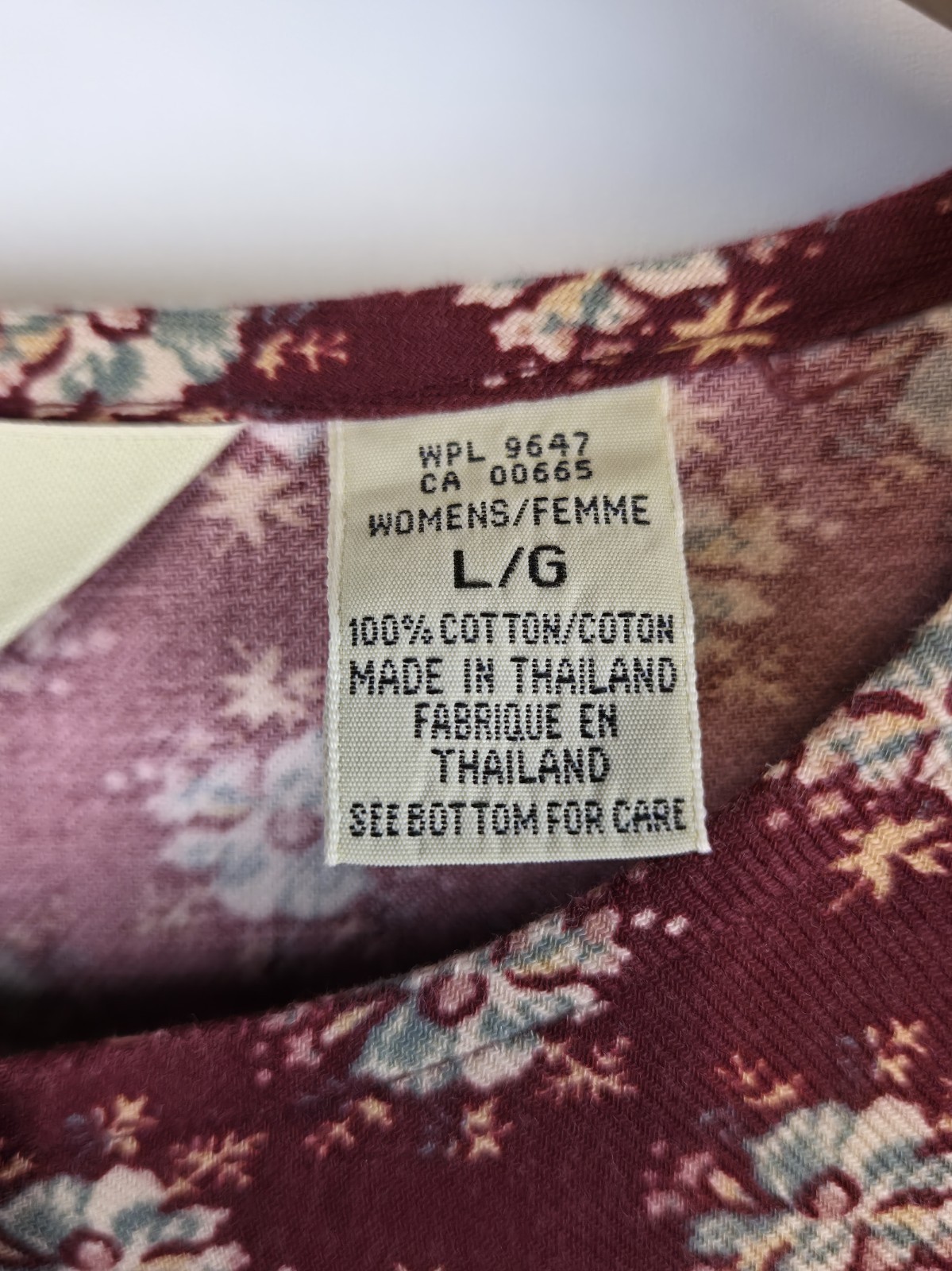 Vtg 90s Eddie Bauer Floral Maxi Dress Large Cottagecore Grunge Americana Cotton