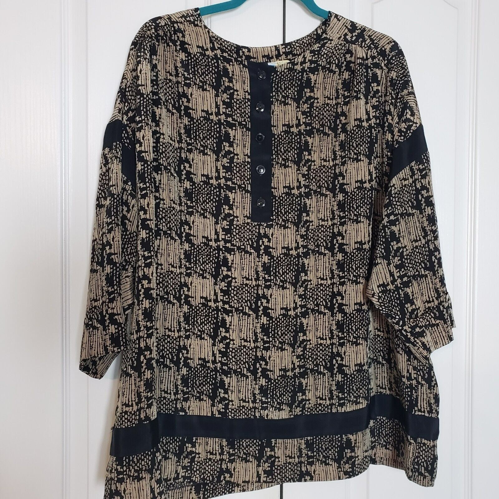 Vtg Vintage Lorac Original 3/4 Sleeve Top Blouse sz 20