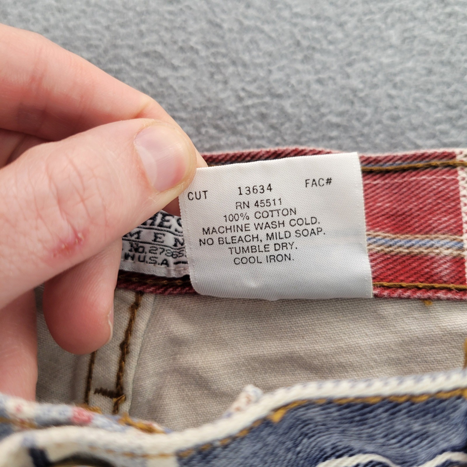 Made In The Shade Patchwork Shorts Womens 11 Multicolor Striped High Rise VTG