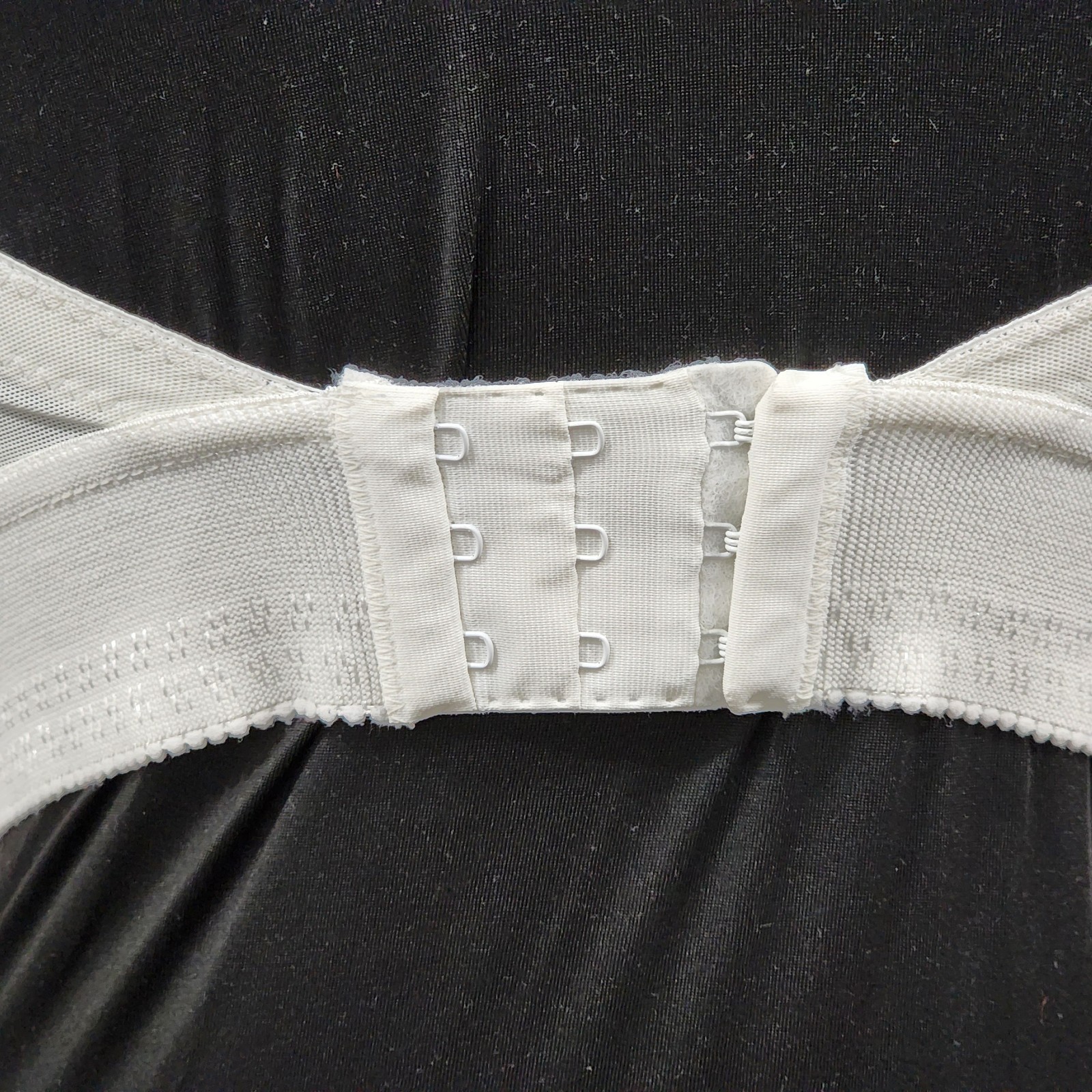 Vtg Backless by Smoothie Strapless Longline Bustier Bra Boned Low Back Ivory 36A