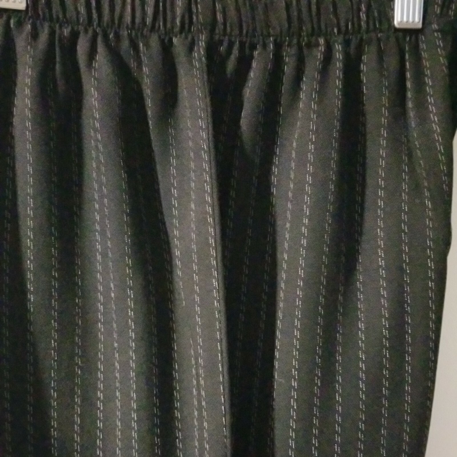 Rockabilly Classic 80’s MOD Ska Retro Vintage 2pc Pant Suit Black Stripe 9/10