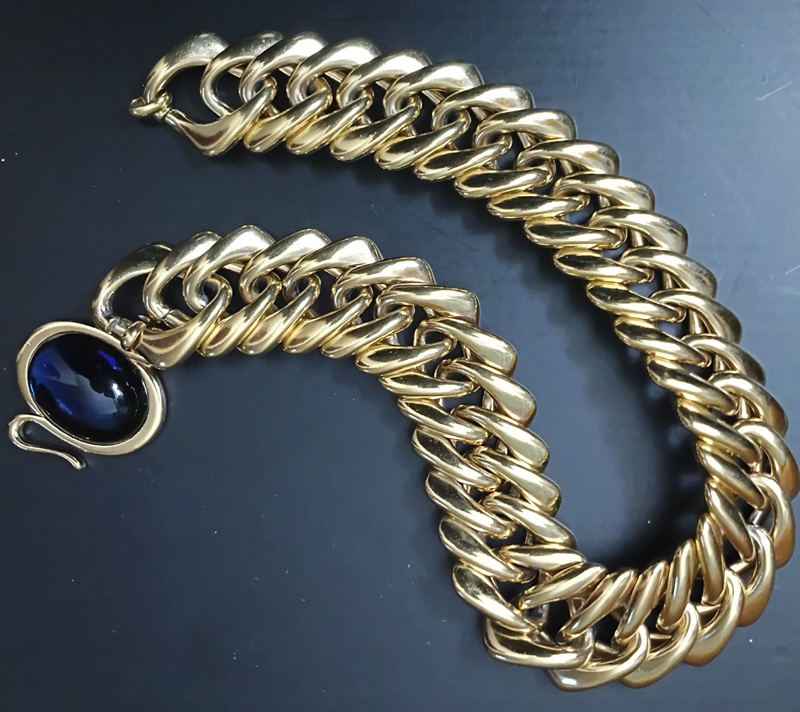1980s/1990s Yves Saint Laurent (Custom) Real 14kt piece by Robert Goossens.