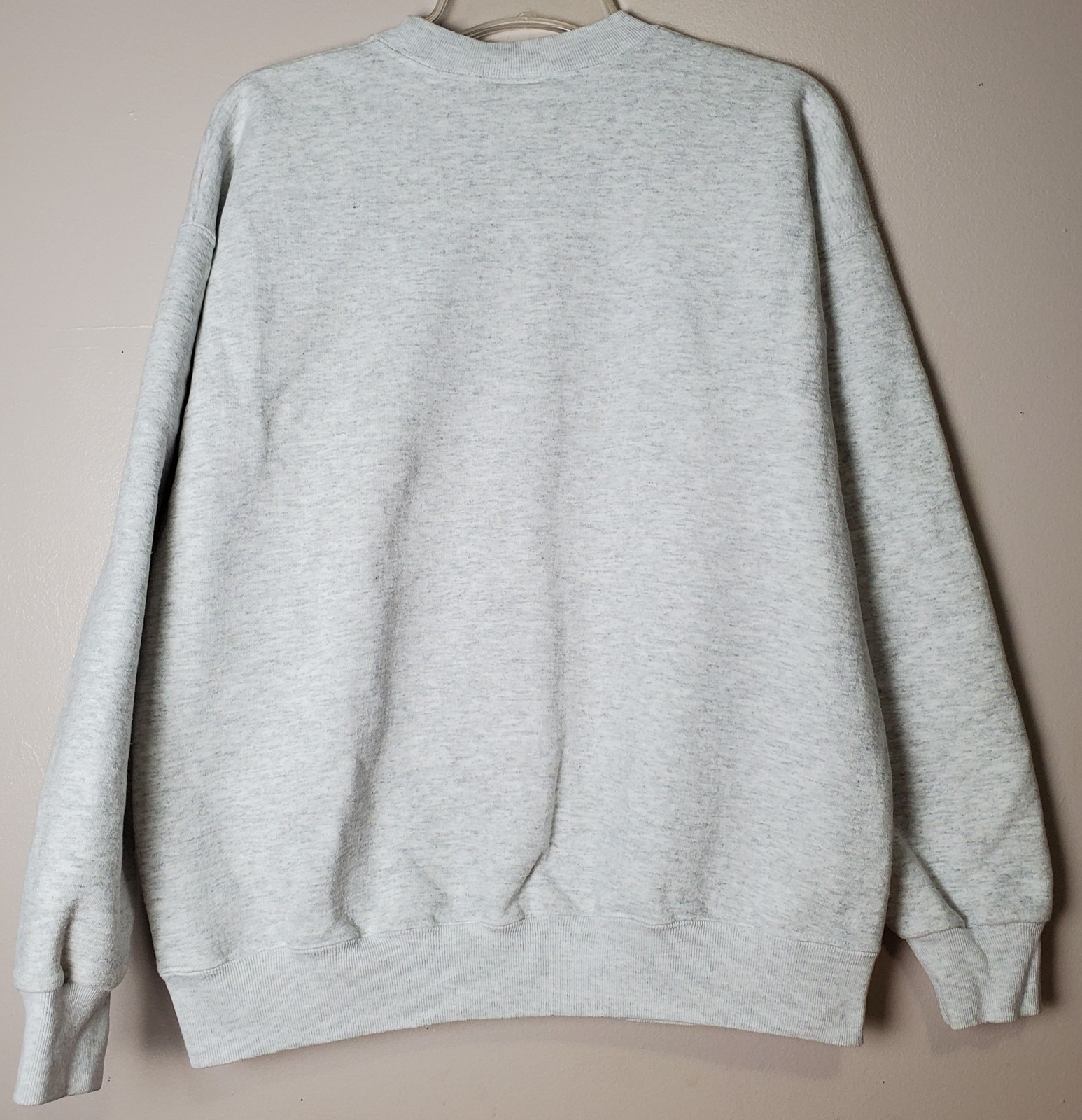 Vintage Paris Sport Club Crewneck Sweatshirt 90’s Y2K Embroidered Plaid Letters