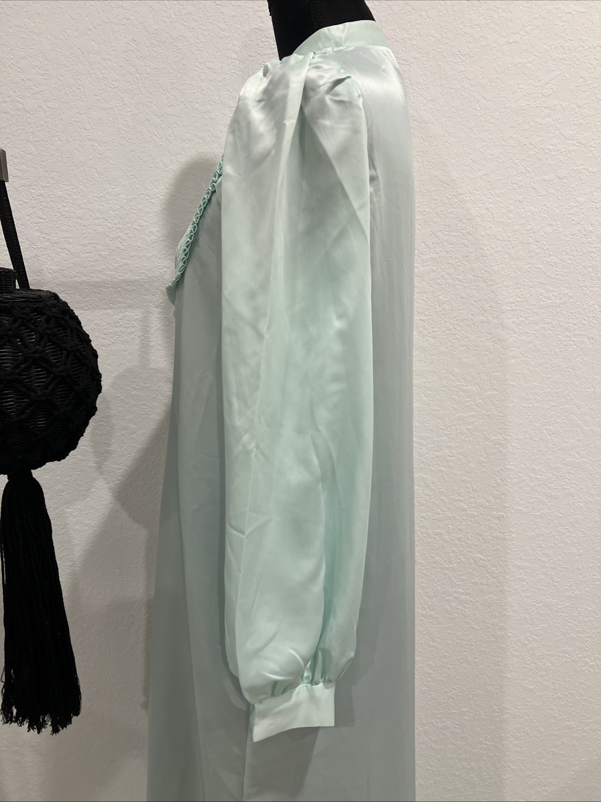 Christian Dior Mint Long Nightgown Sz 11/12 (item 25.2)