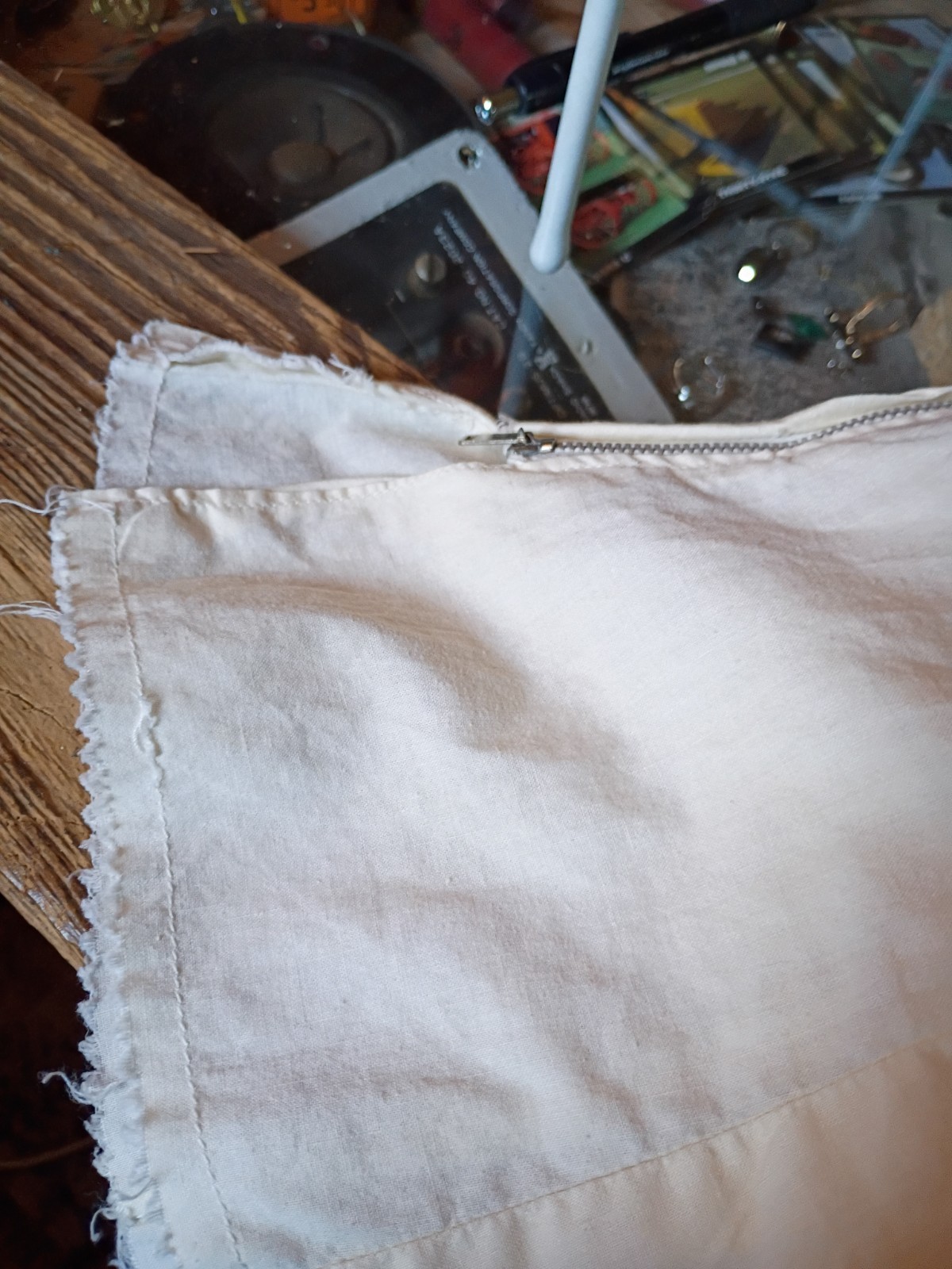 Vtg Mexican Patio Peasant Dress 2 Piece Skirt Blouse Ric Rac Trim Full Circle