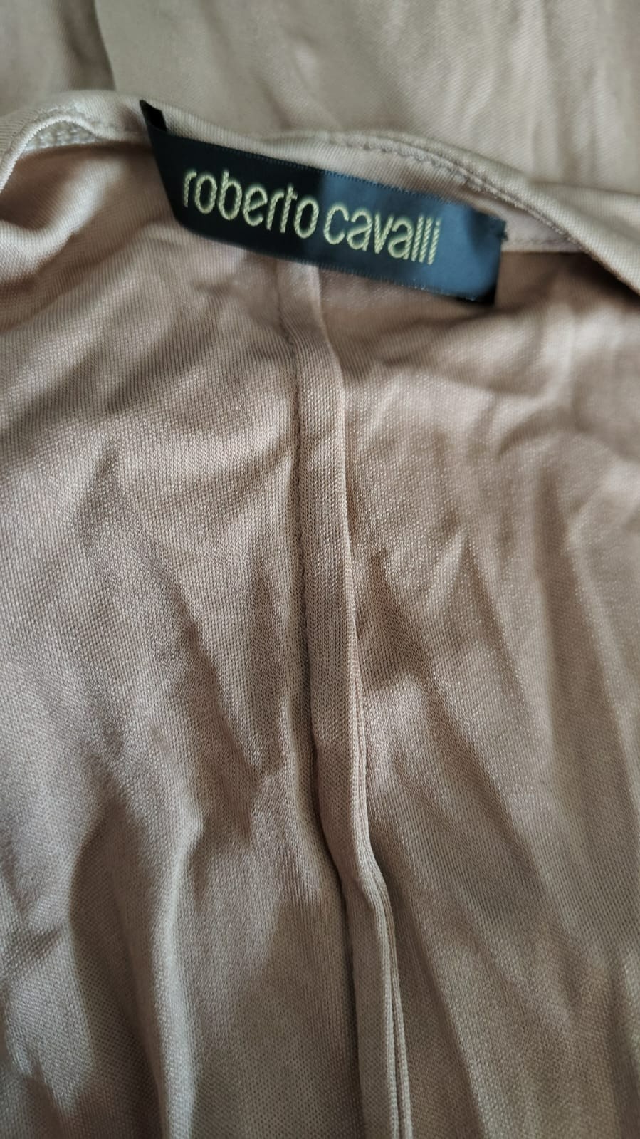 ROBERTO CAVALLI WOMEN’S DRAPED DRESS VINTAGE 2000 DRESS WOMAN JH9526