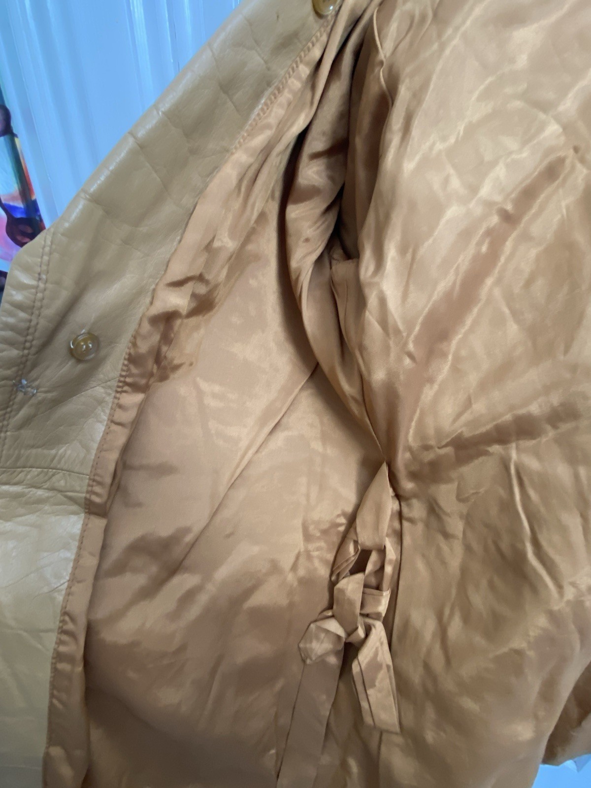 Vintage 1970’s Leather The Tannery Coat 13/14