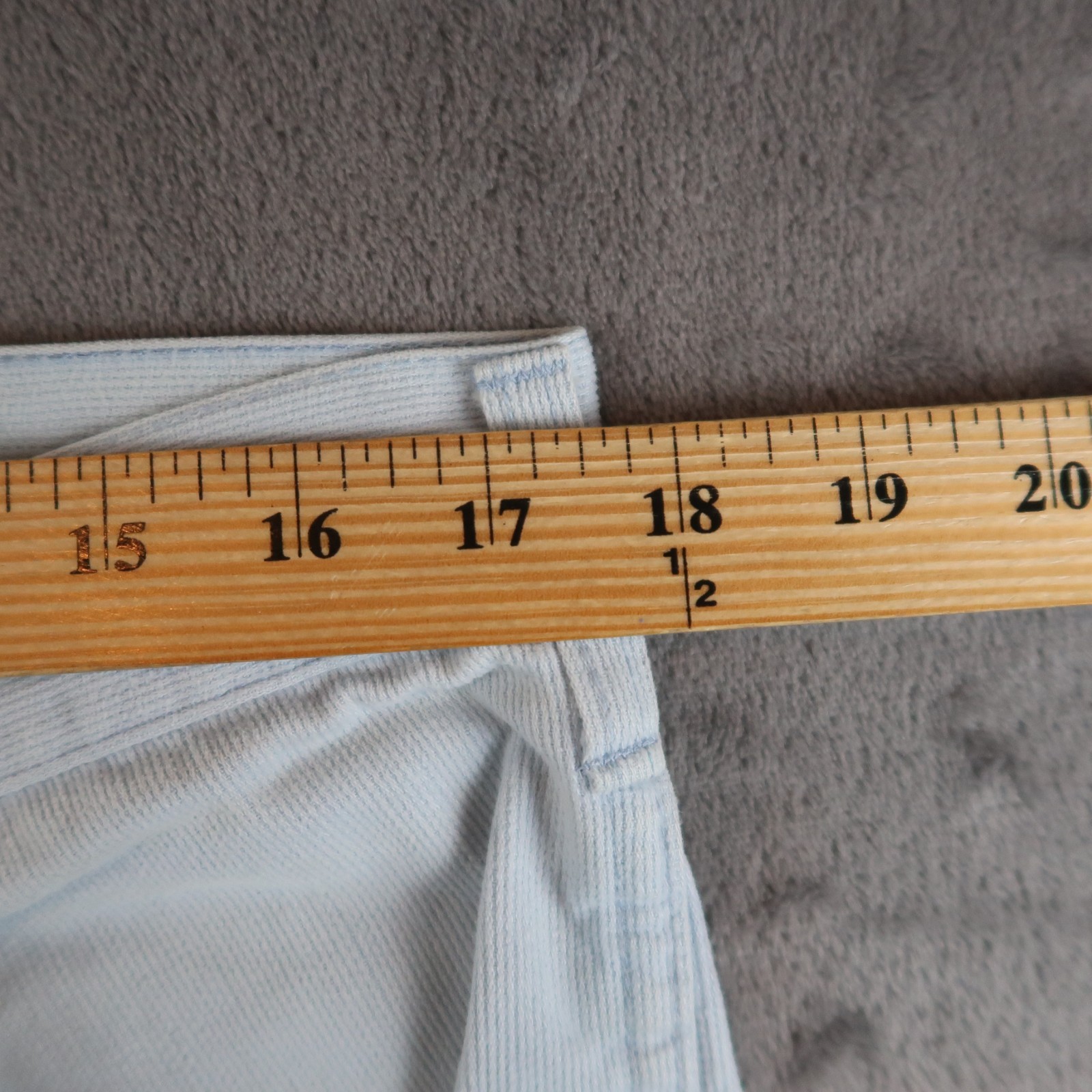 Vintage 70s Oshkosh B’Gosh 35×31 Powder Blue Corduroy Bell Bottoms Unisex Flare
