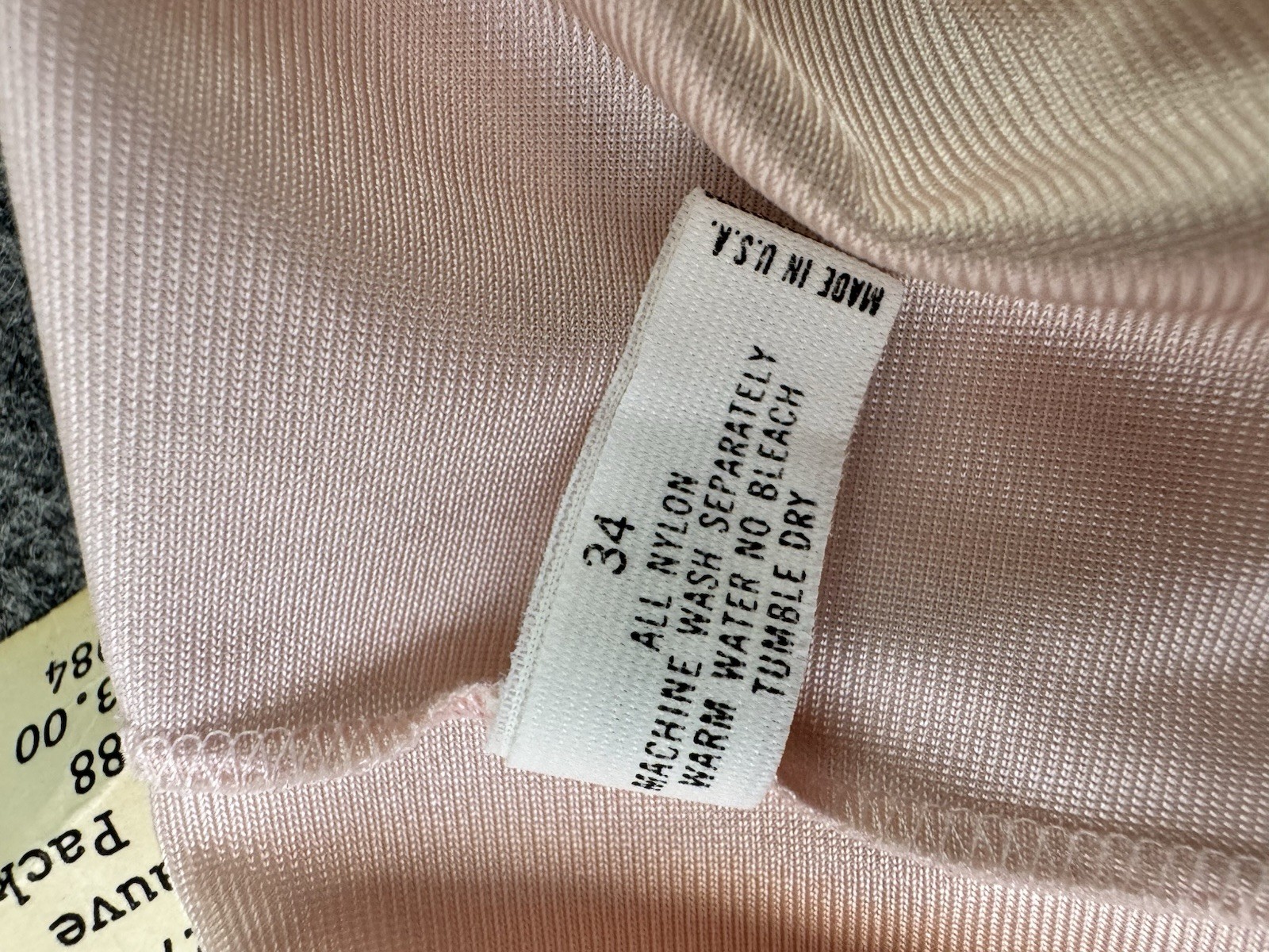 VTG Shadowline Dress Slip NEW w/Orig Tags, Peek-A-Boo Lace Mauve Pink Sexy 80’s