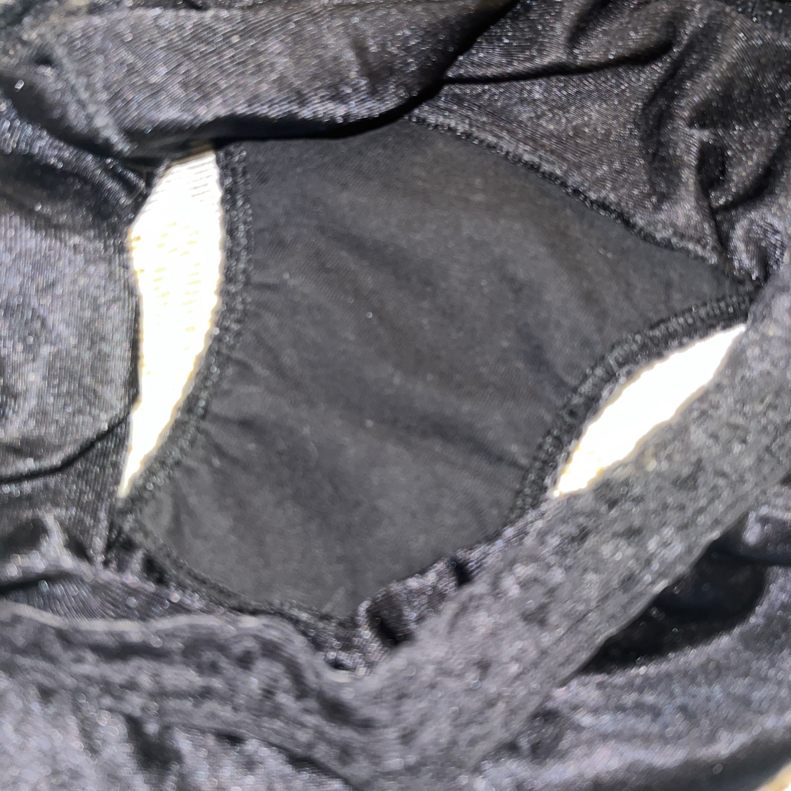 Vintage Hanes Her Way Nylon Panties NWOT Sz 10 3XL BLACK sissy NWOT