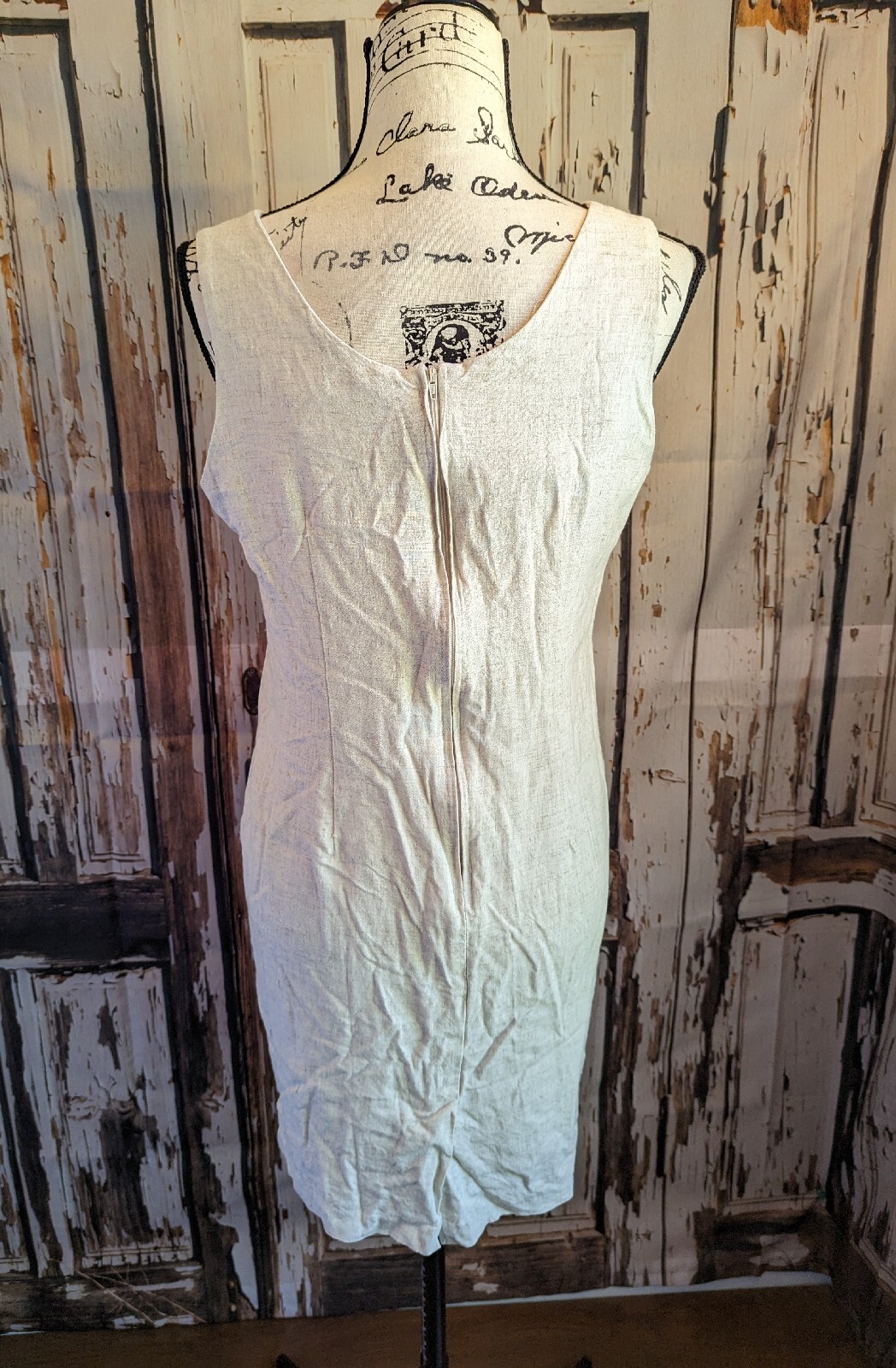 Vintage Allison -Che Linen Dress