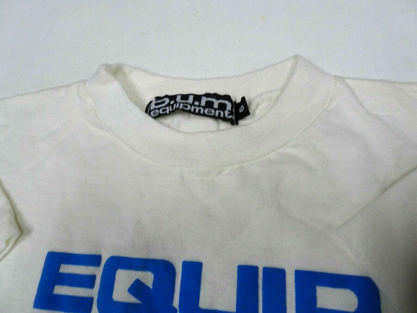 Vintage 1990s Original BUM Equipment Small Size 6 T-Shirt w/Tags NEW 1992