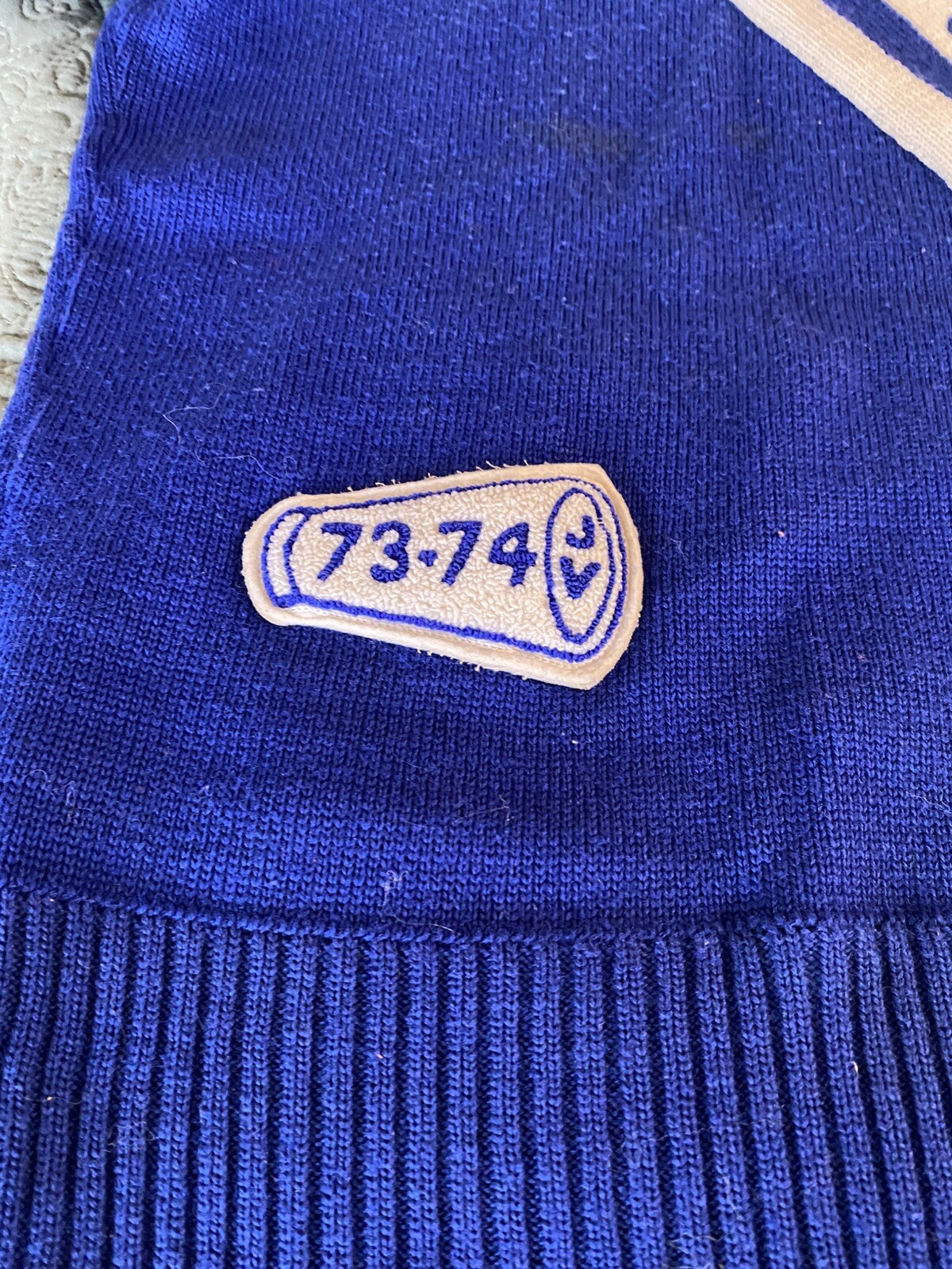 Vintage La Habra High School Vintage Women cheer sweater 1970s 100% Virgin Wool