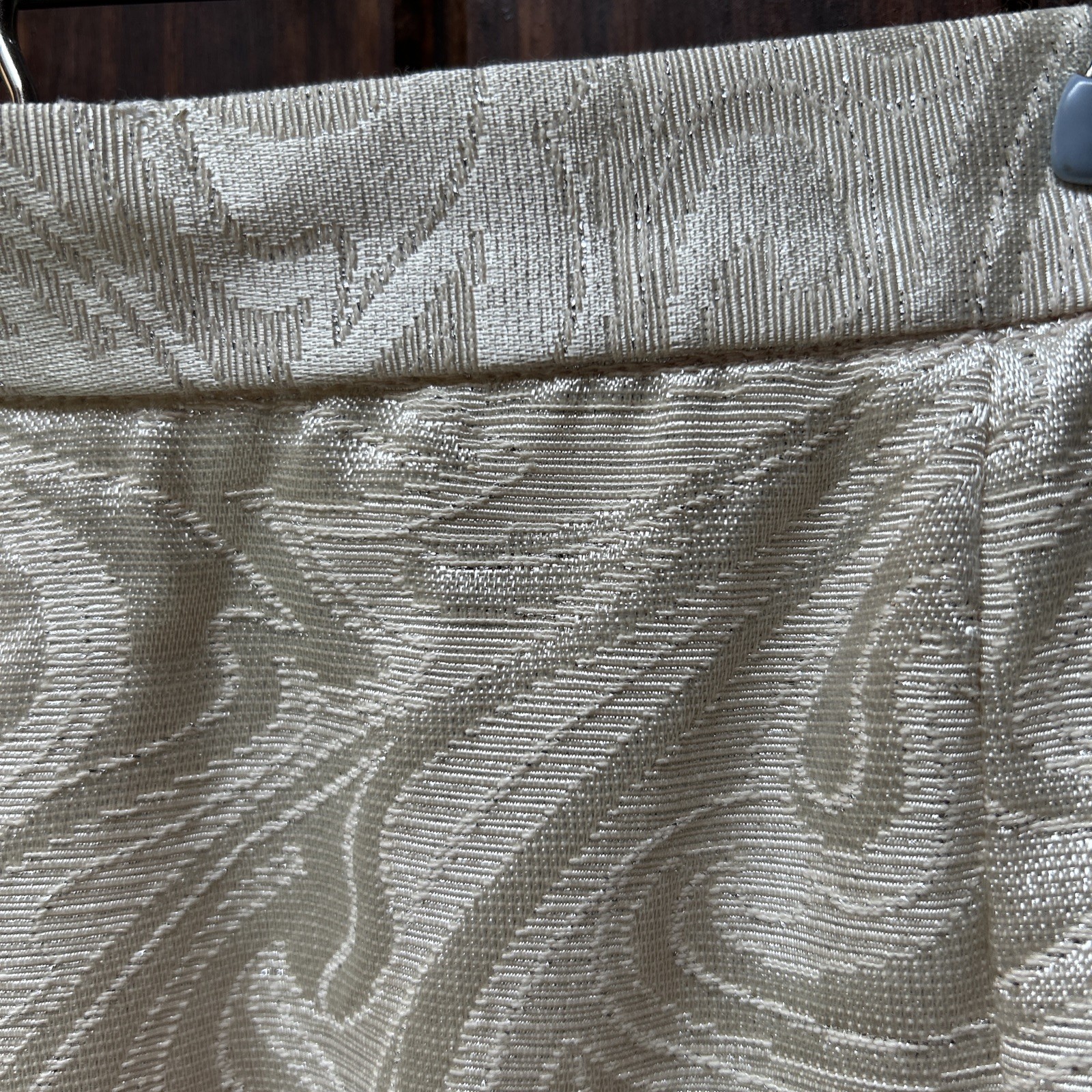 Vintage Cachet By Bari Protas Ivory 2 Piece Brocade Wedding / party Dress