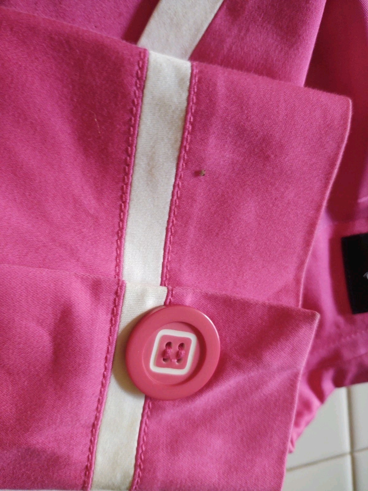 Giancarlo Ferrari jacket Fuscia/White Retro Petite Vintage Career