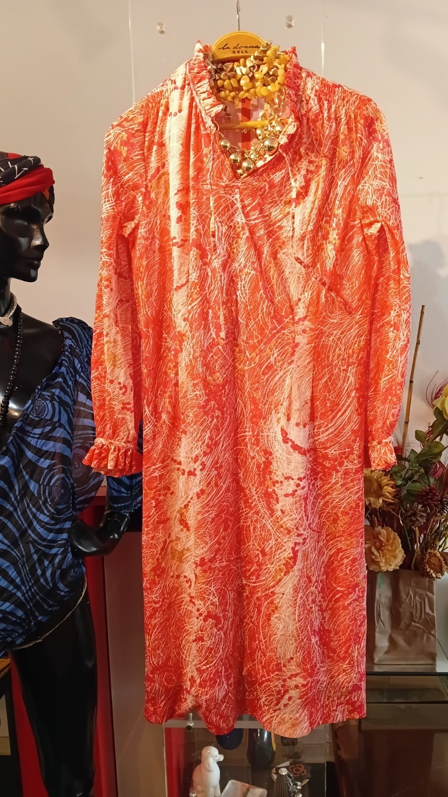 INA Dress Vintage Elegant Lightweight Quality