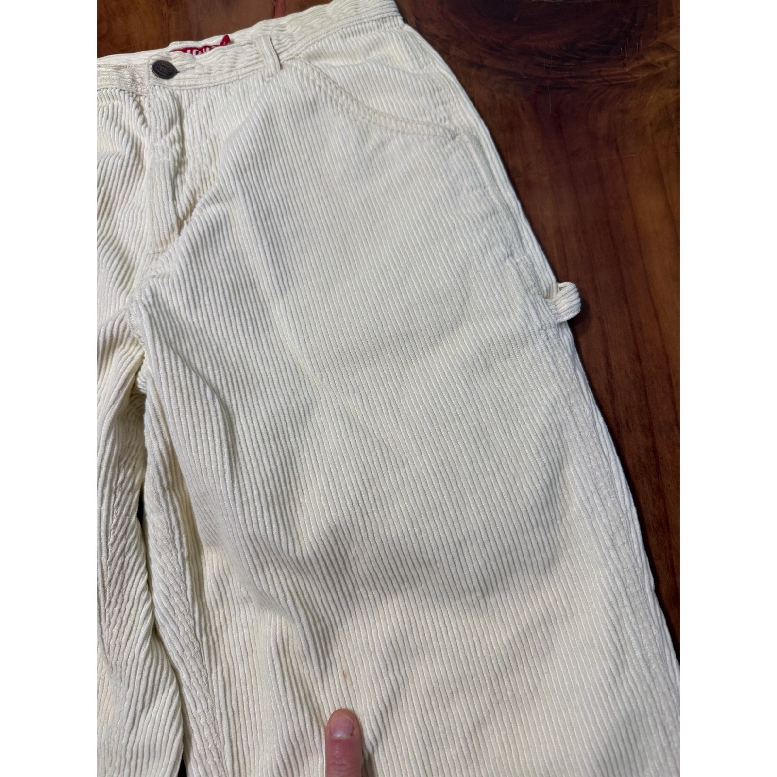 Vintage 90s Y2K Jou Jou Joujou Pants Carpenter High rise Corduroy Cotton JJ1