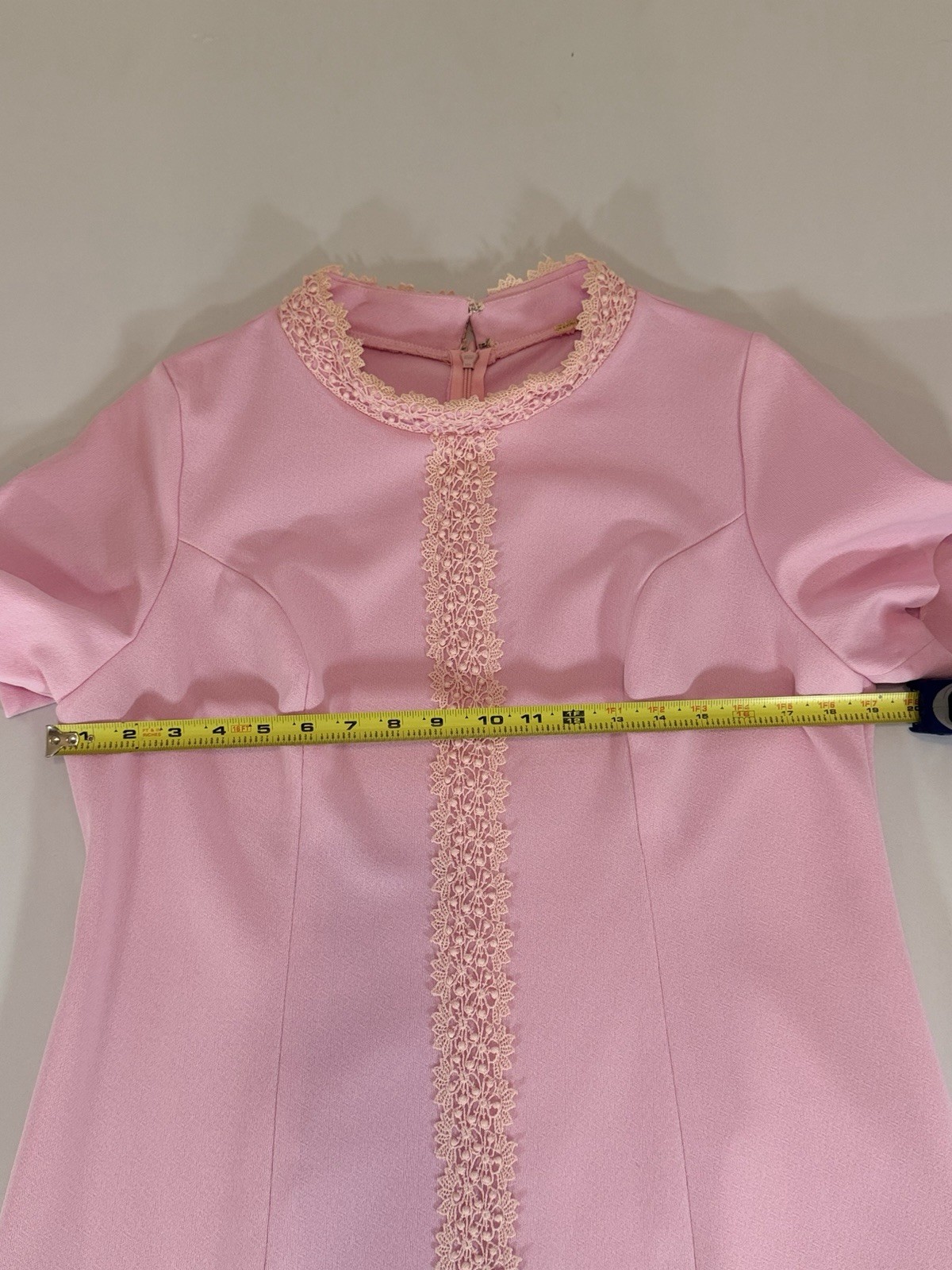 Vintage 1960s Alfred Werber Pink Coat Dress Set No Size Tag