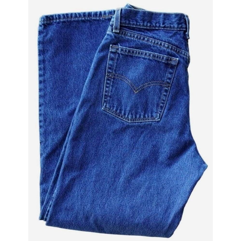 Levi’s 560 Loose Fit Straight Leg Jeans Women 10 Short Blue Vintage USA Made
