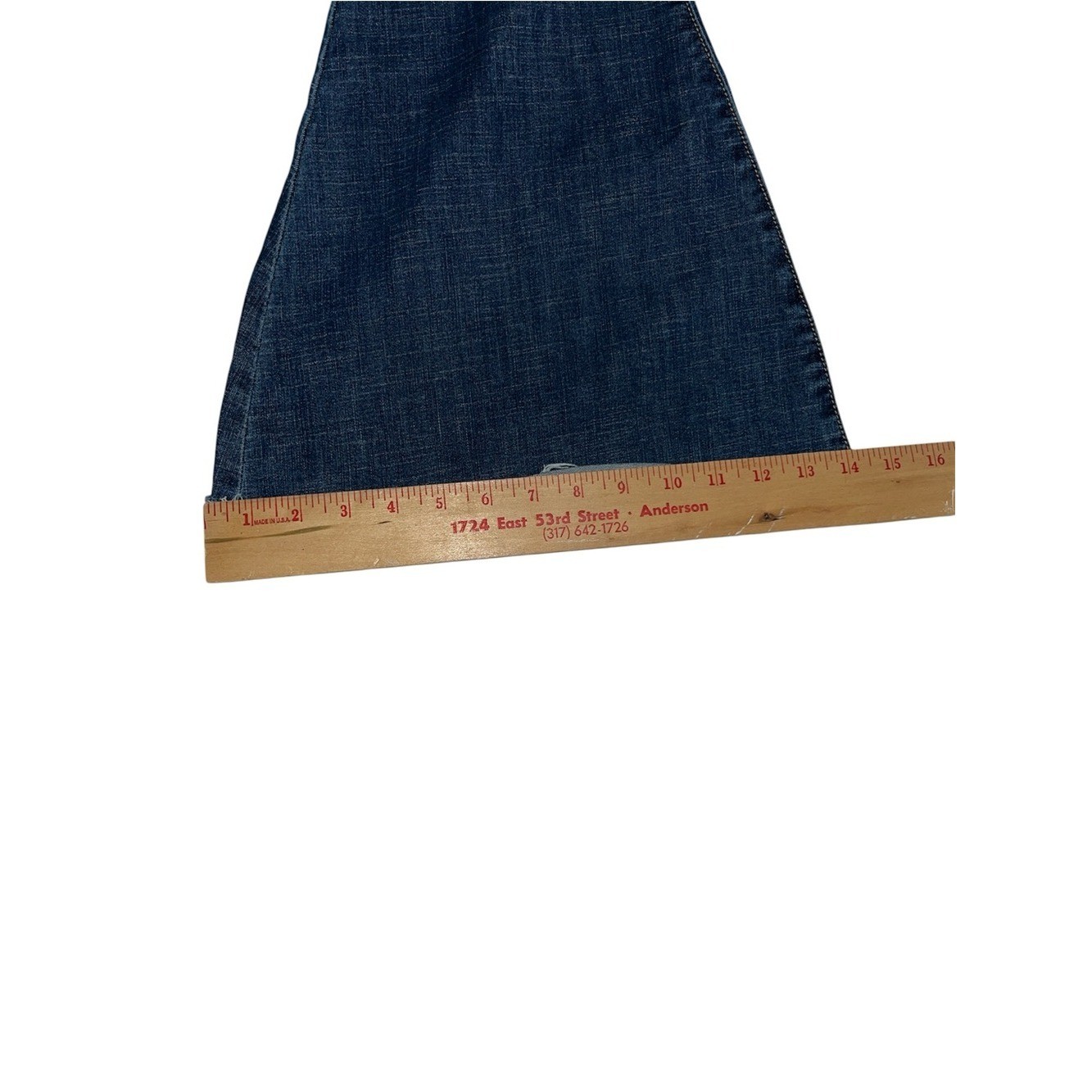 We The Free Extra Wide Flare Jeans Size 25 Button Fly Boho Festival Denim