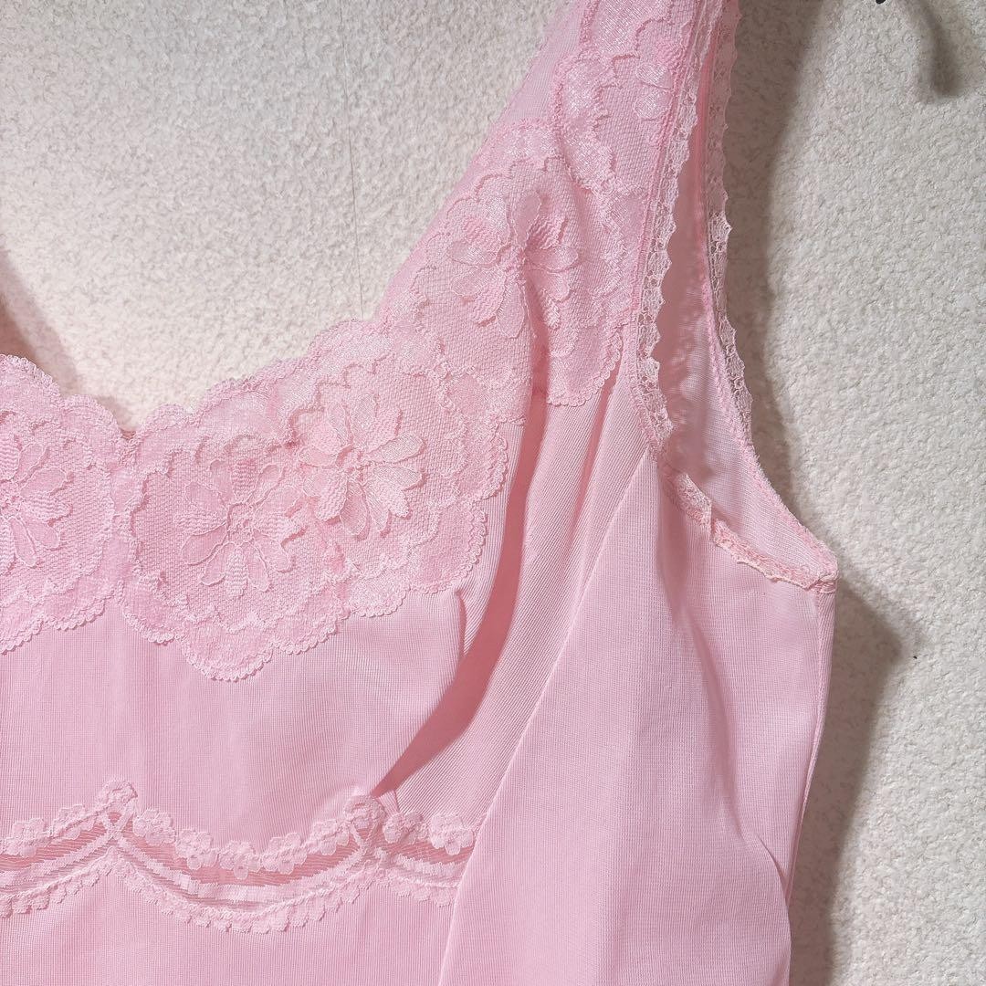 Neva Retro Lace Rose Camisole Pink Polyamide Size 44