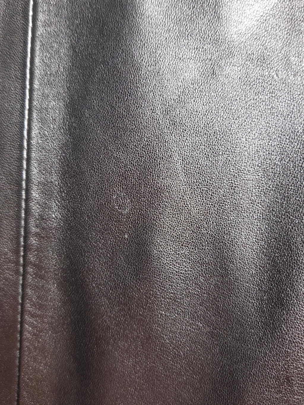 Sergio Rossi Leather Jacket Size 42 Made in Italy ’90s Grunge Sleek Matrix Core