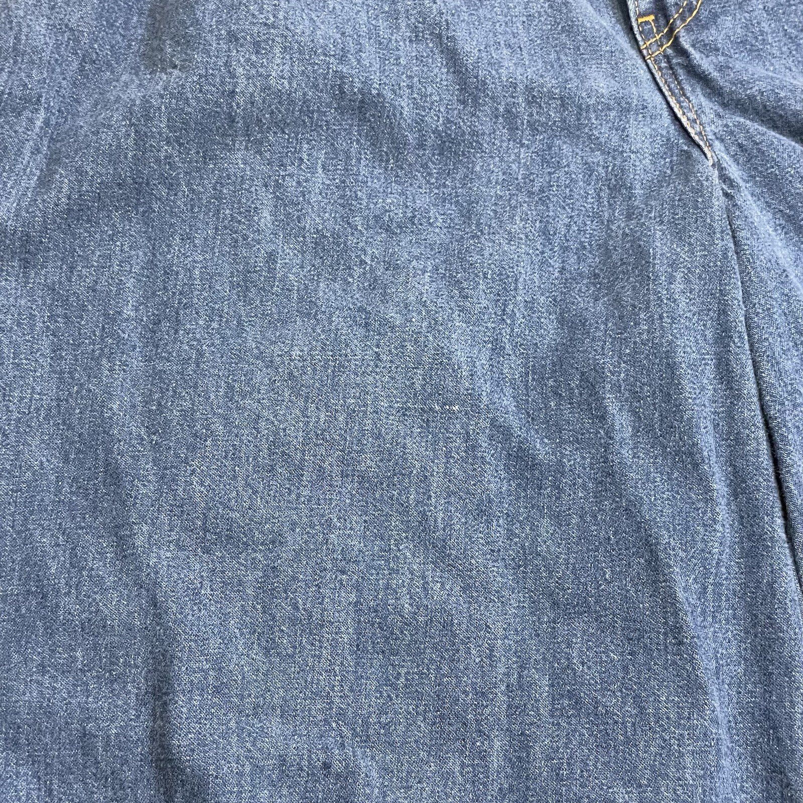 Levi’s Vintage 1970s Blue Denim High Waisted Wide Leg Culottes Jean Shorts sz 12