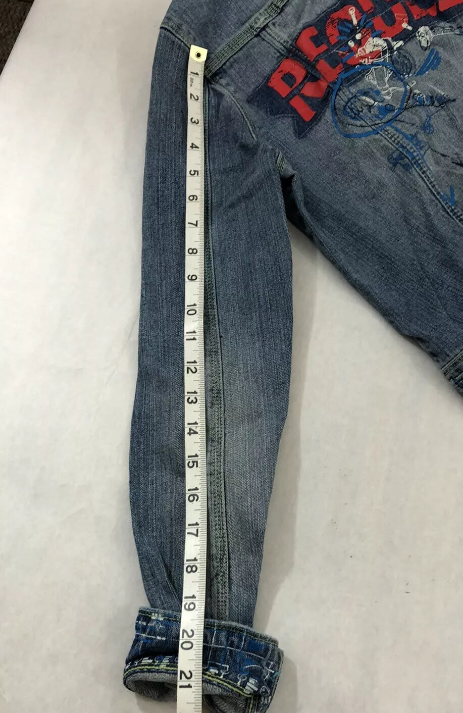 Womens Vintage Medium Jean Jacket Request Jeans Co. Hong Kong
