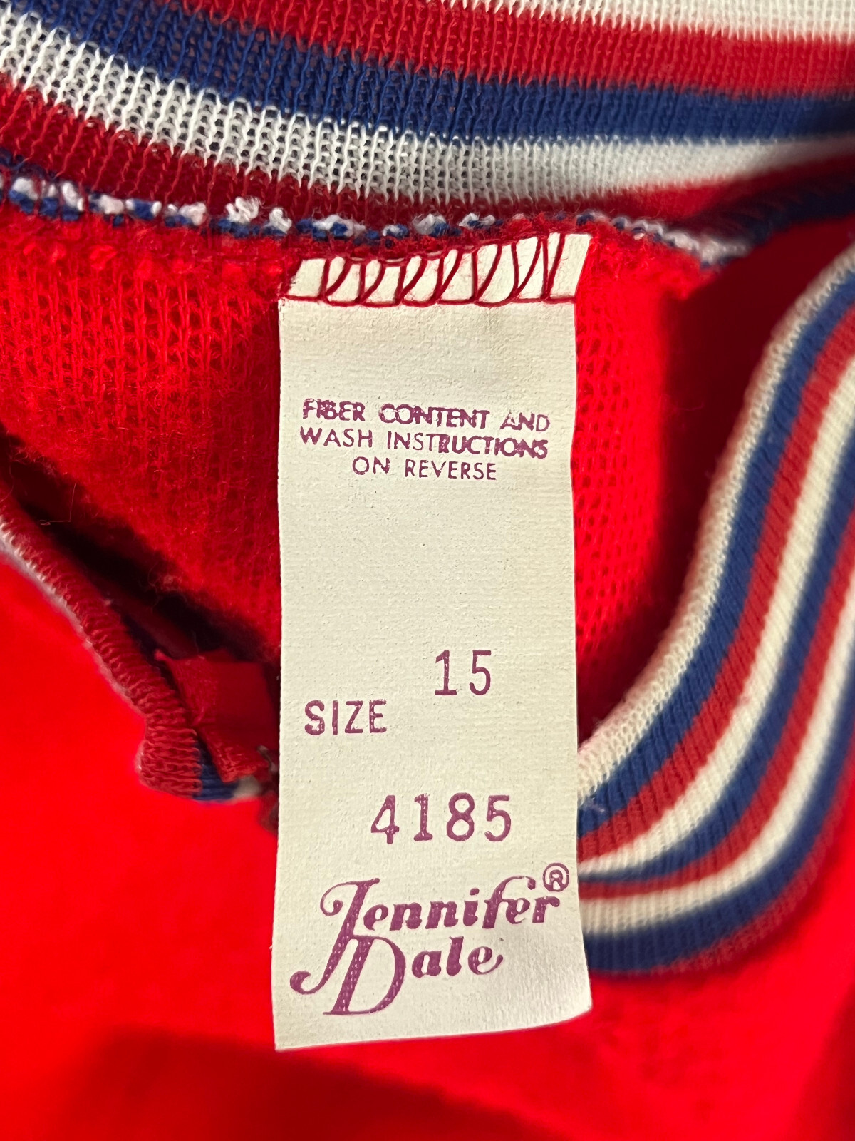 Vintage Jennifer Dale One Piece Fuzzy Pajamas Union Suit Loungewear Lounge 15