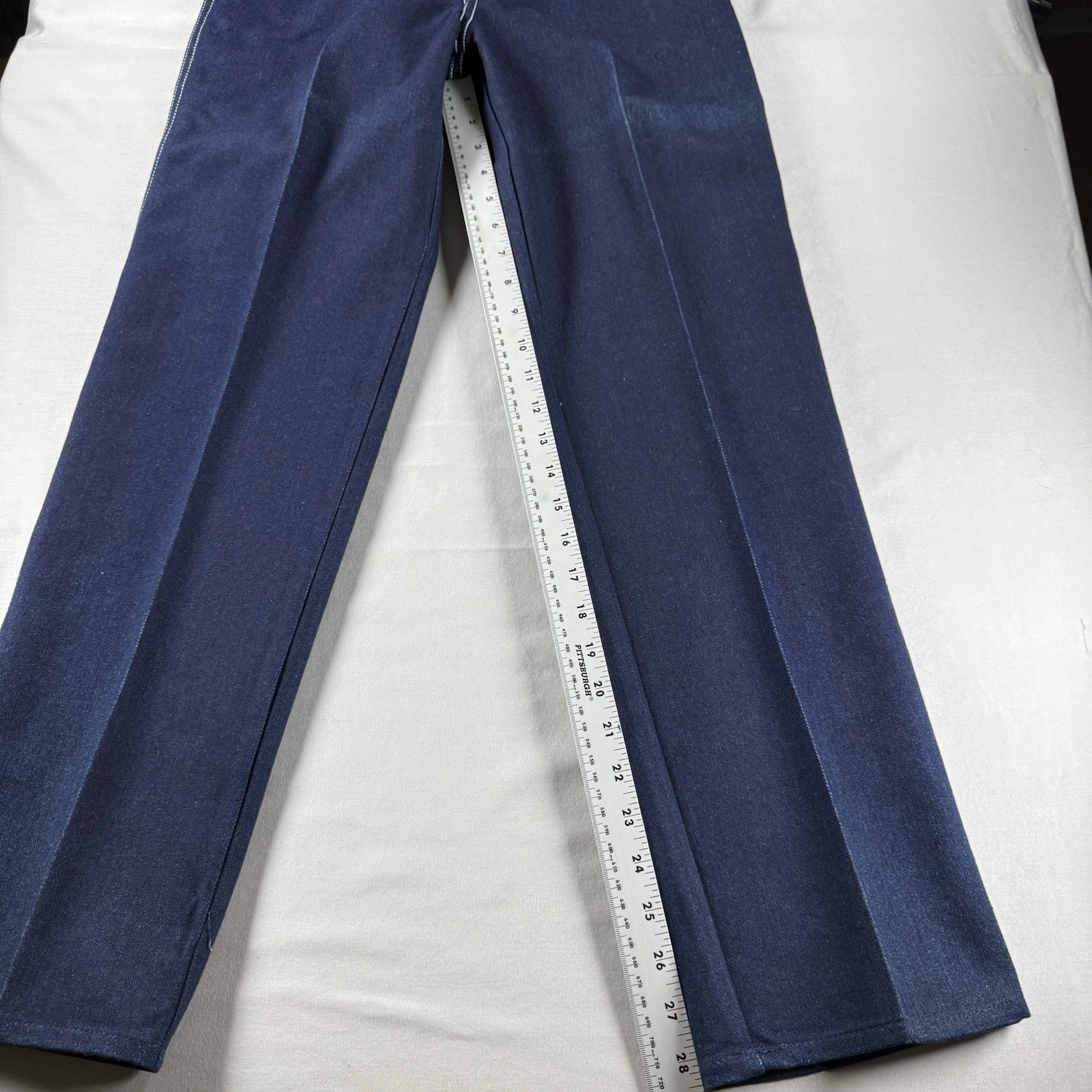 VTG Gitano PS Jeans Womens 10 NOS Dark Wash Straight Leg Jeans 28×31 Deadstock