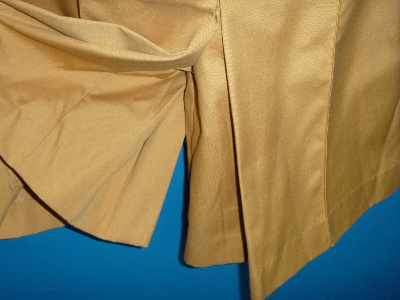 NOS Vtg 60s Stride-A-Way by Bradley Yellow Gold Culottes Skort Sz S/M