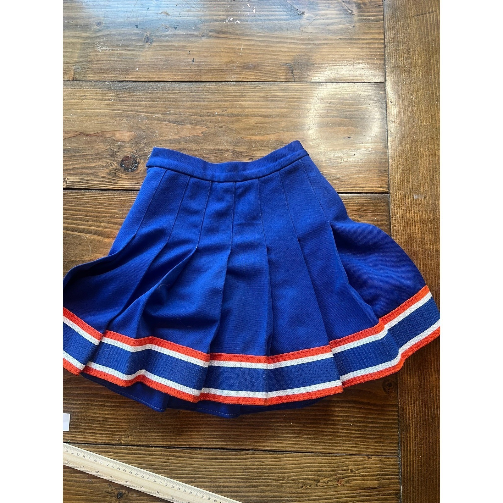 1950’s Vintage Kandel Royal Pleated Cheerleader Skirt Size 7