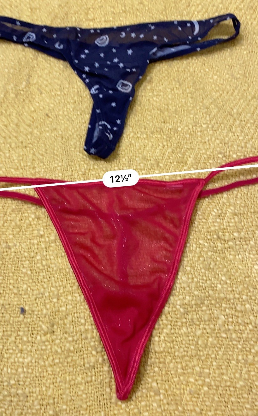 Lote 2 Vintage Pantis#72