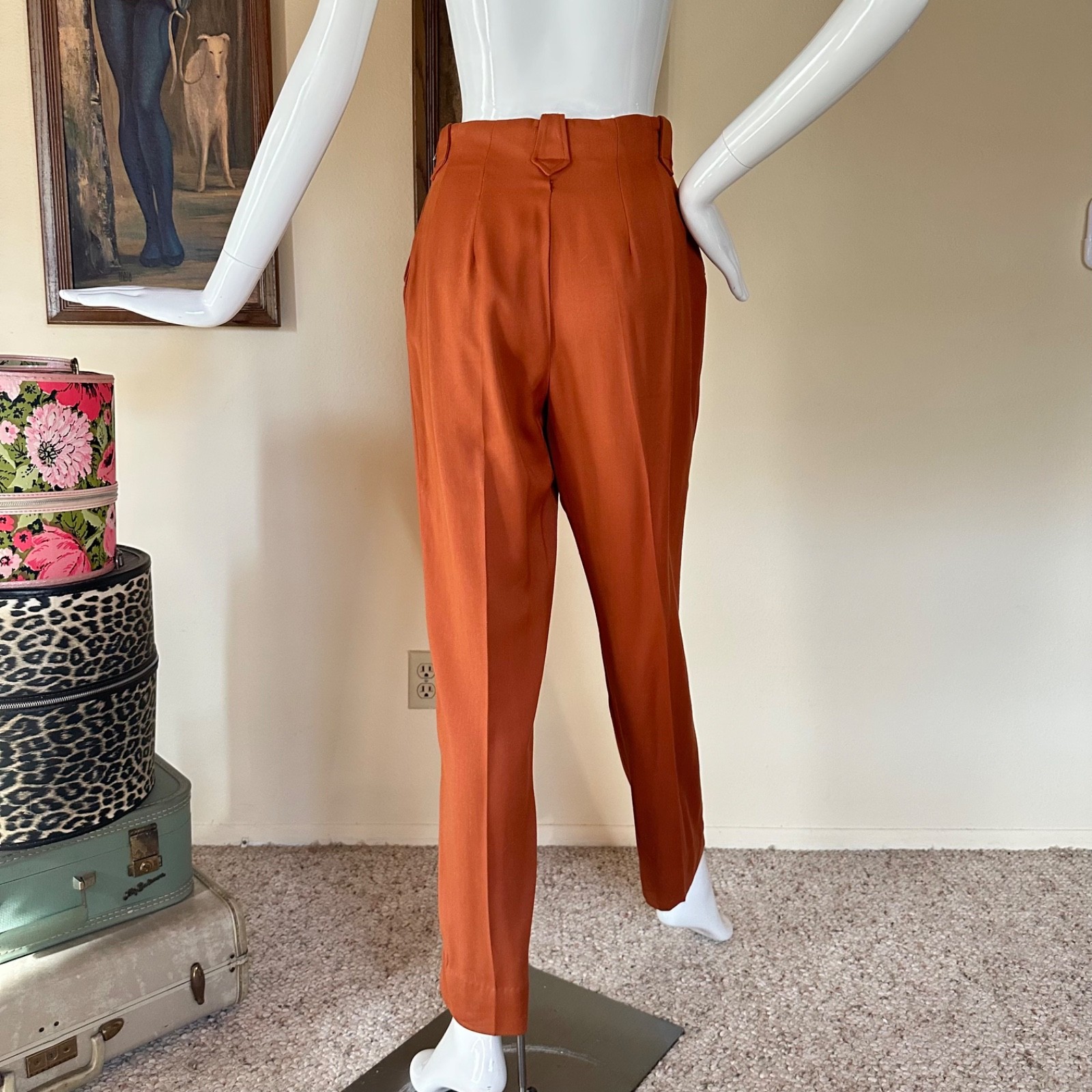 Vtg 1940s Embroidered Ranch Maid Western Wear 2 PC Shirt Pants Suit Rockabilly S