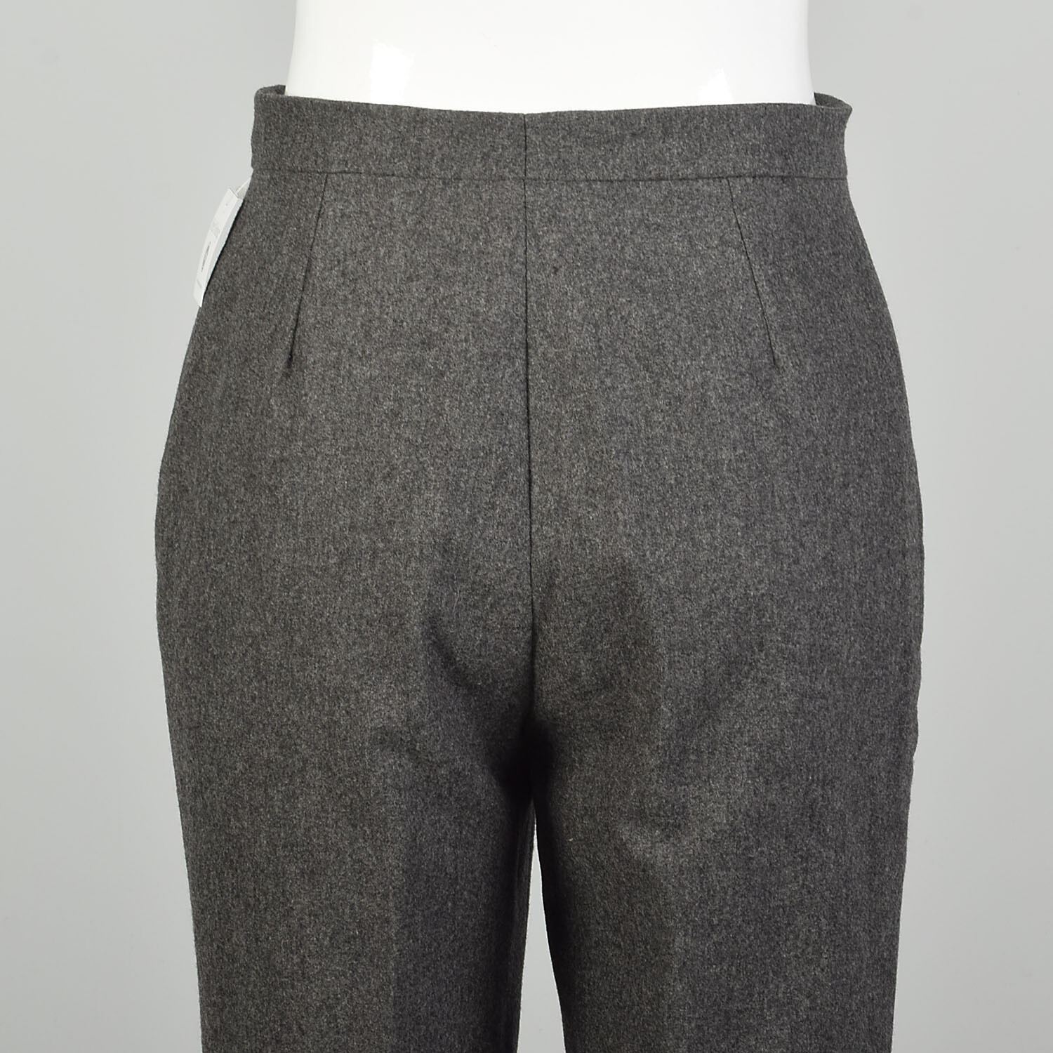 Small 2000s Pants Balenciaga Le Dix Wool Cashmere Tapered Leg Designer VTG