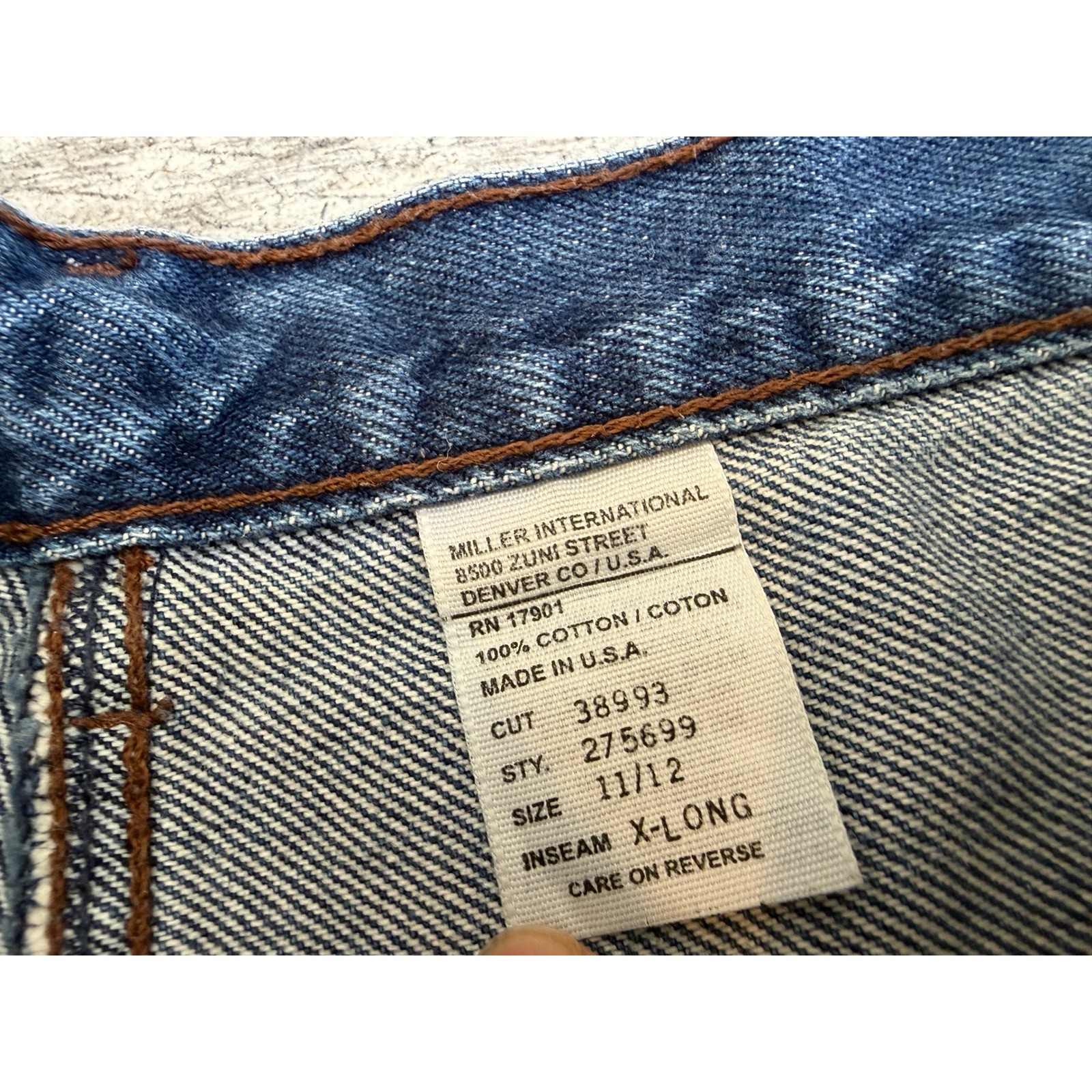 Rocky Mountain Western Jeans 11 / 12 High Waist Yoke Mom Denim Womens vintage