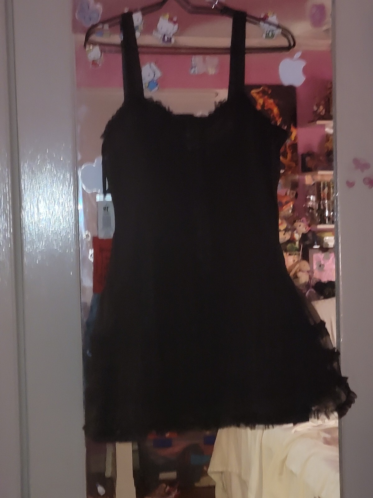 Tripp NYC Black Tutu Layers Corset Removable Straps Mini Dress XXL NWT
