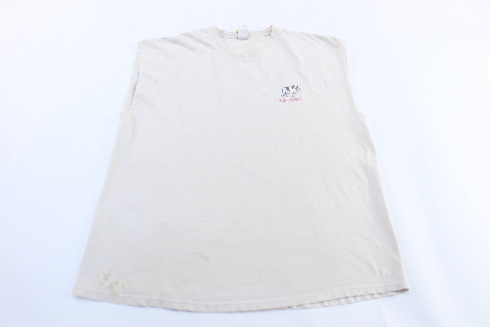 2001 Big Dogs Guard Dog On Duty Graphic Tank Top