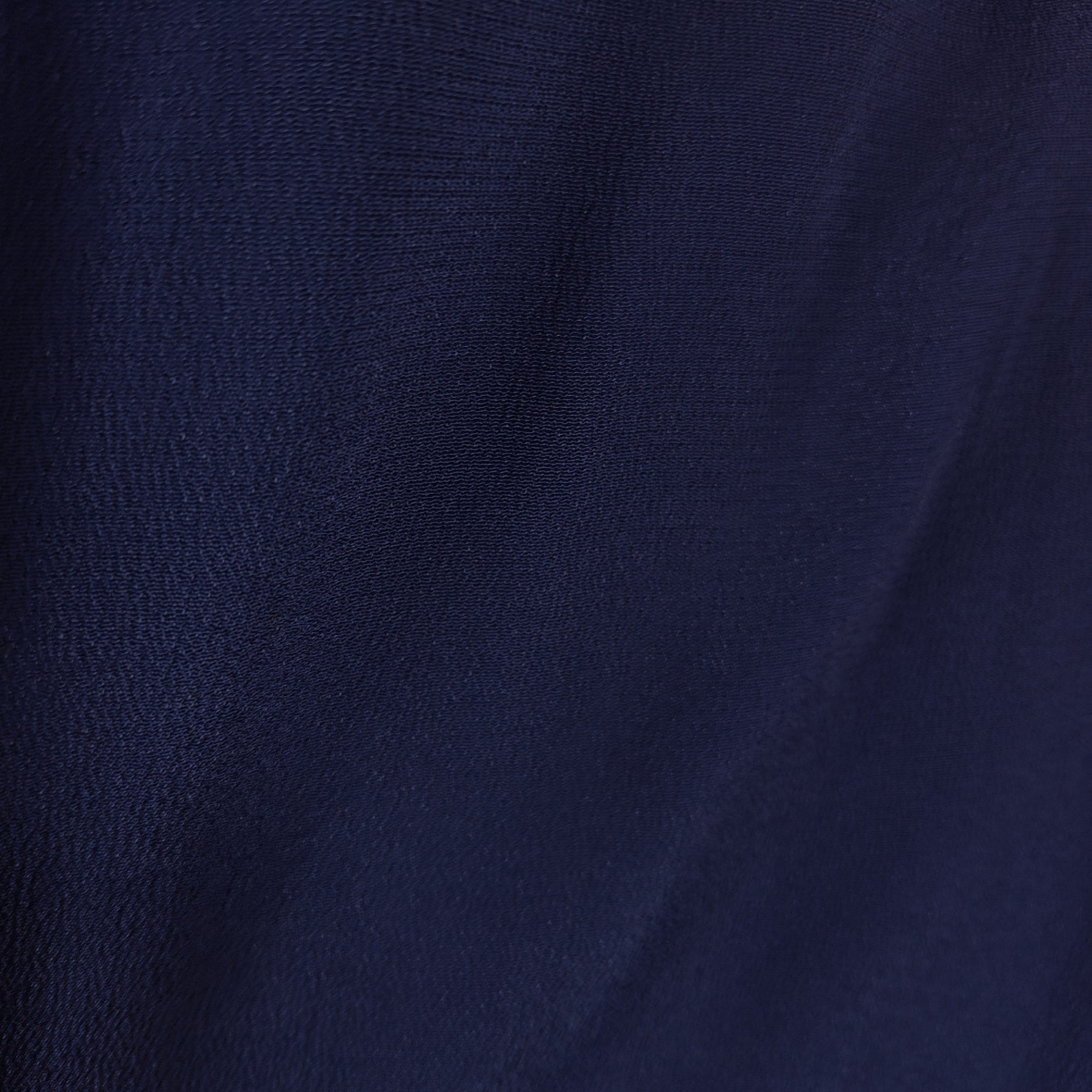 Vintage 1940s Midnight Blue Wool Crepe Gothic Cape Cloak Arm Slits Dark Academia