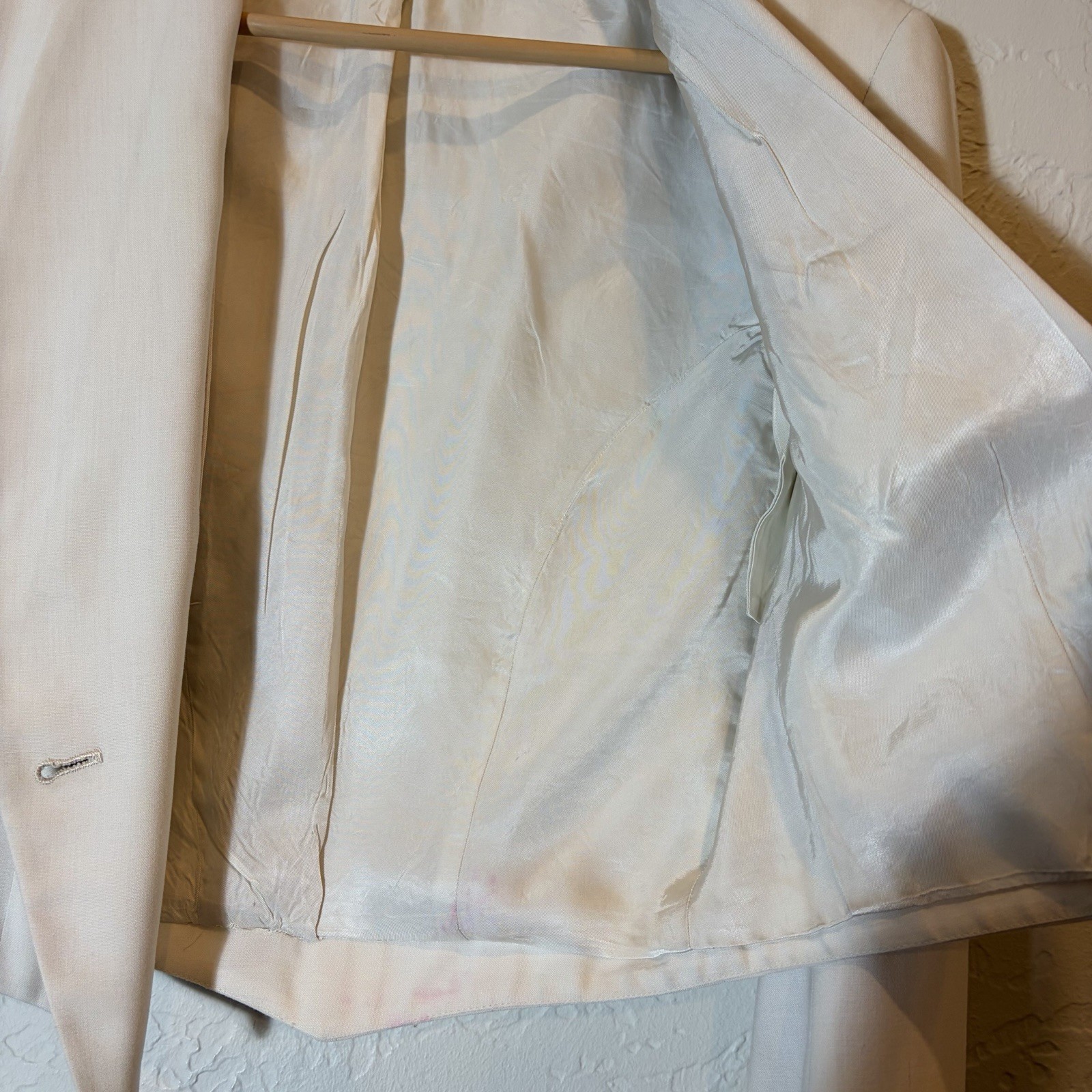 Vintage 1950s USAF U.S. Air Force Women’s White Formal Dress Jacket ARDC